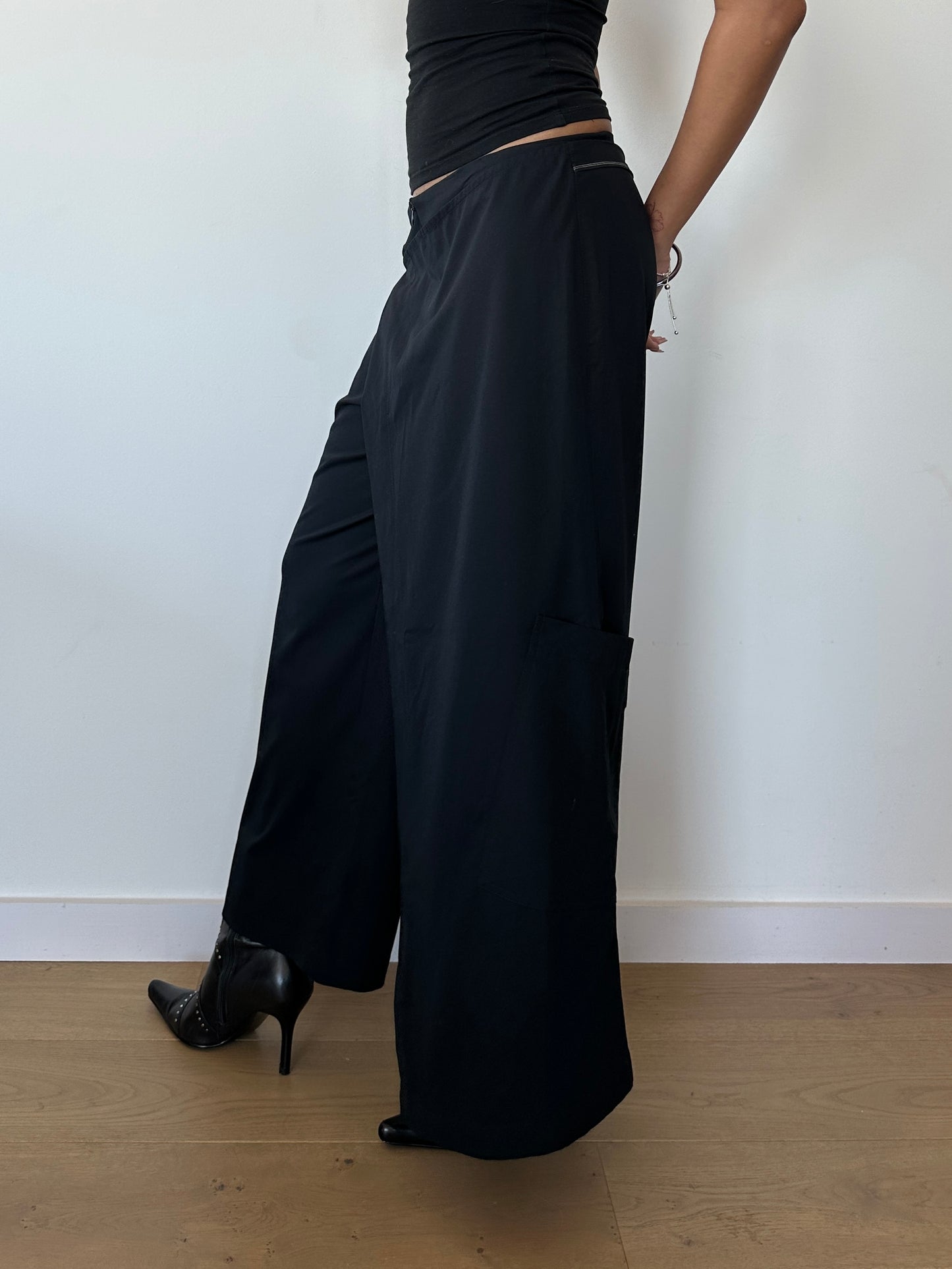 COP COPINE Wide Leg Trousers with Skirt ⋆ Size S/M