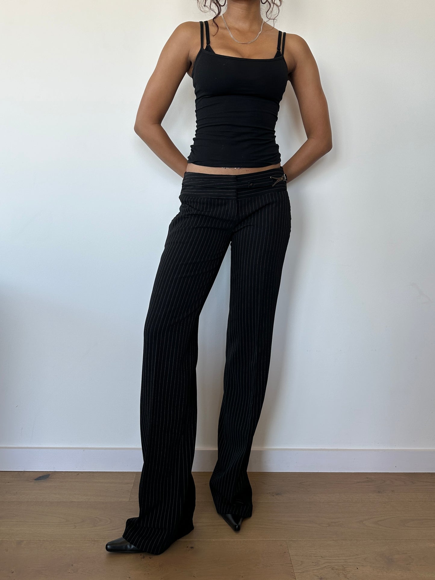 Pinstripe Office Core Trousers ⋆ Size XS