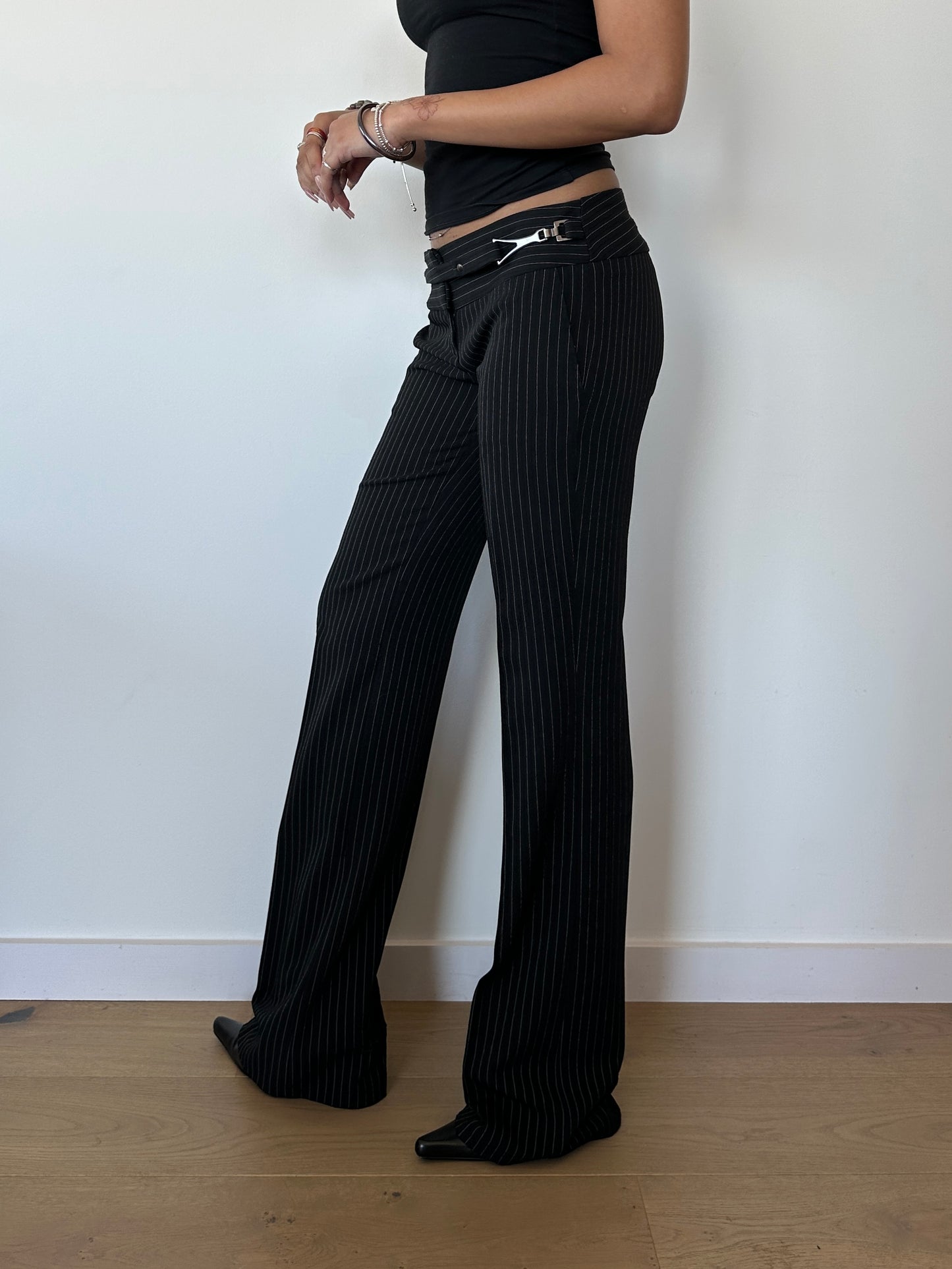 Pinstripe Office Core Trousers ⋆ Size XS