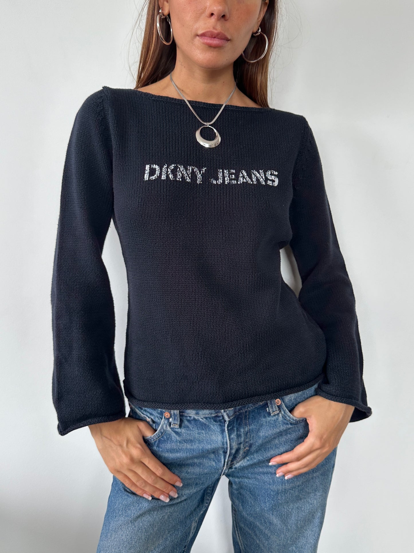 DKNY Slouchy Knit - Size S/M