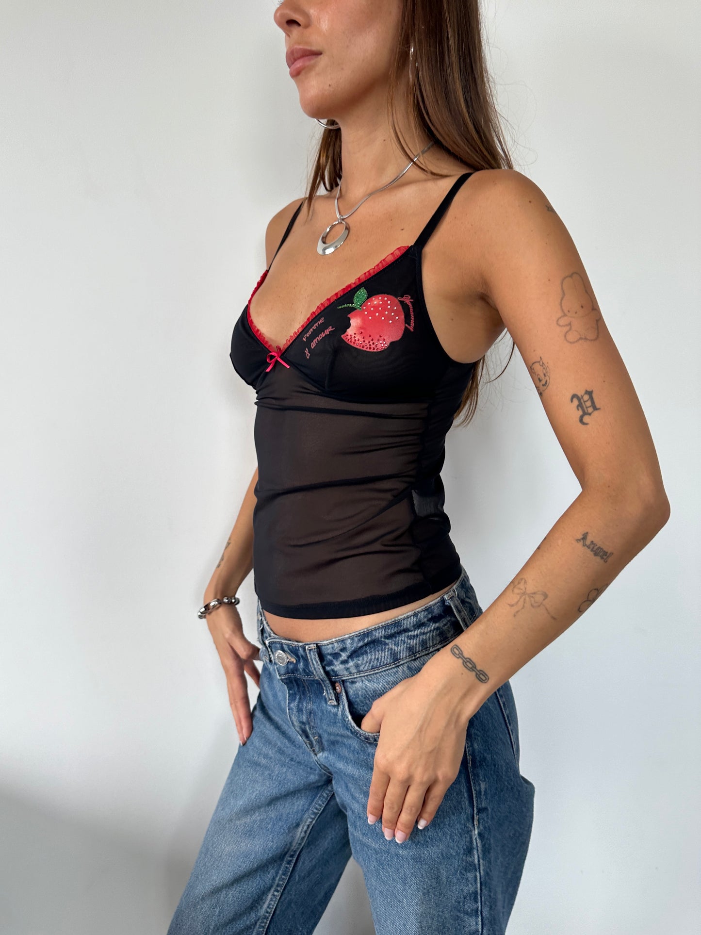 Apple Mesh Cami - Size XS