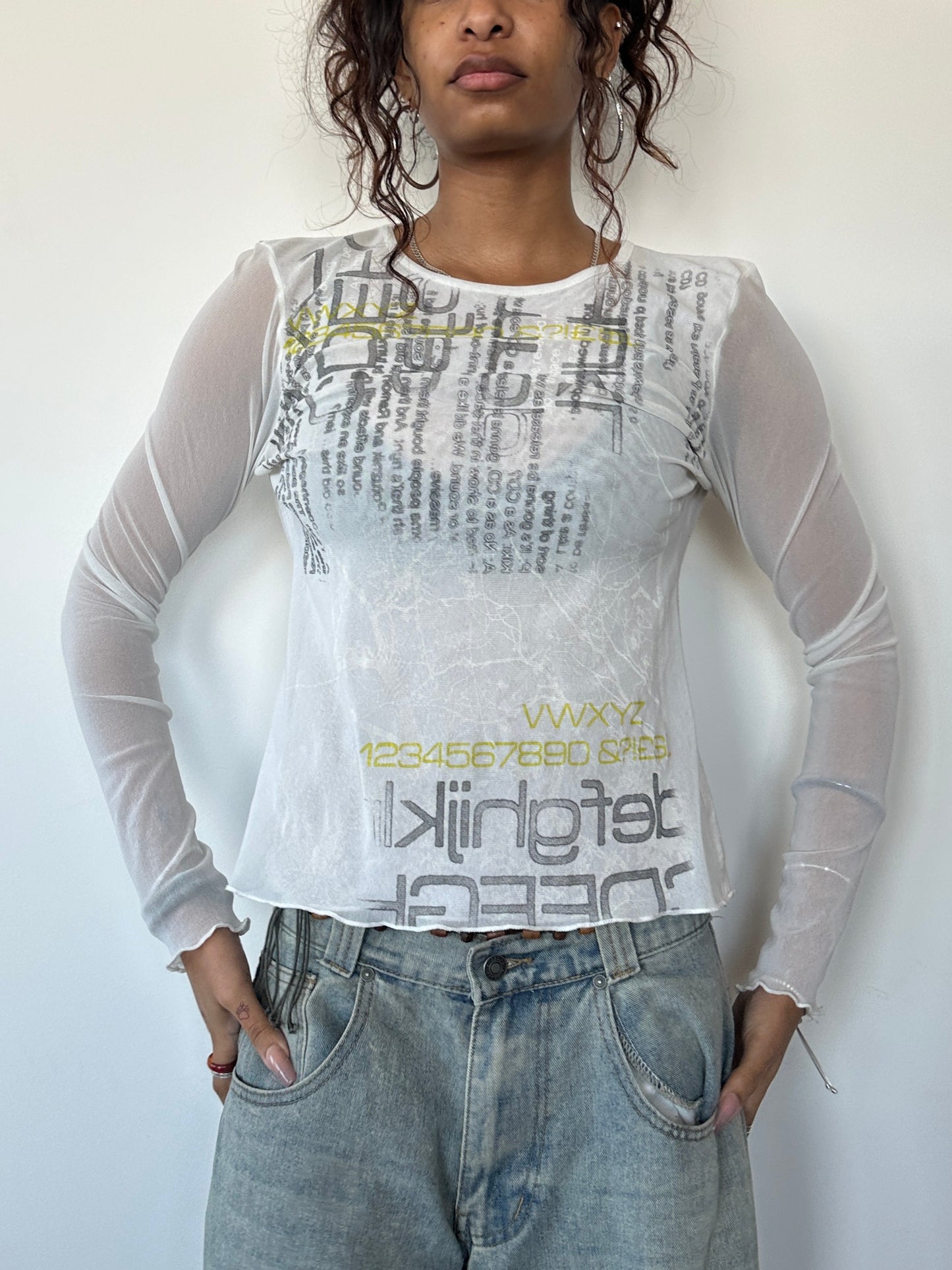 Cyber Mesh Long Sleeve ⋆ Size S/M