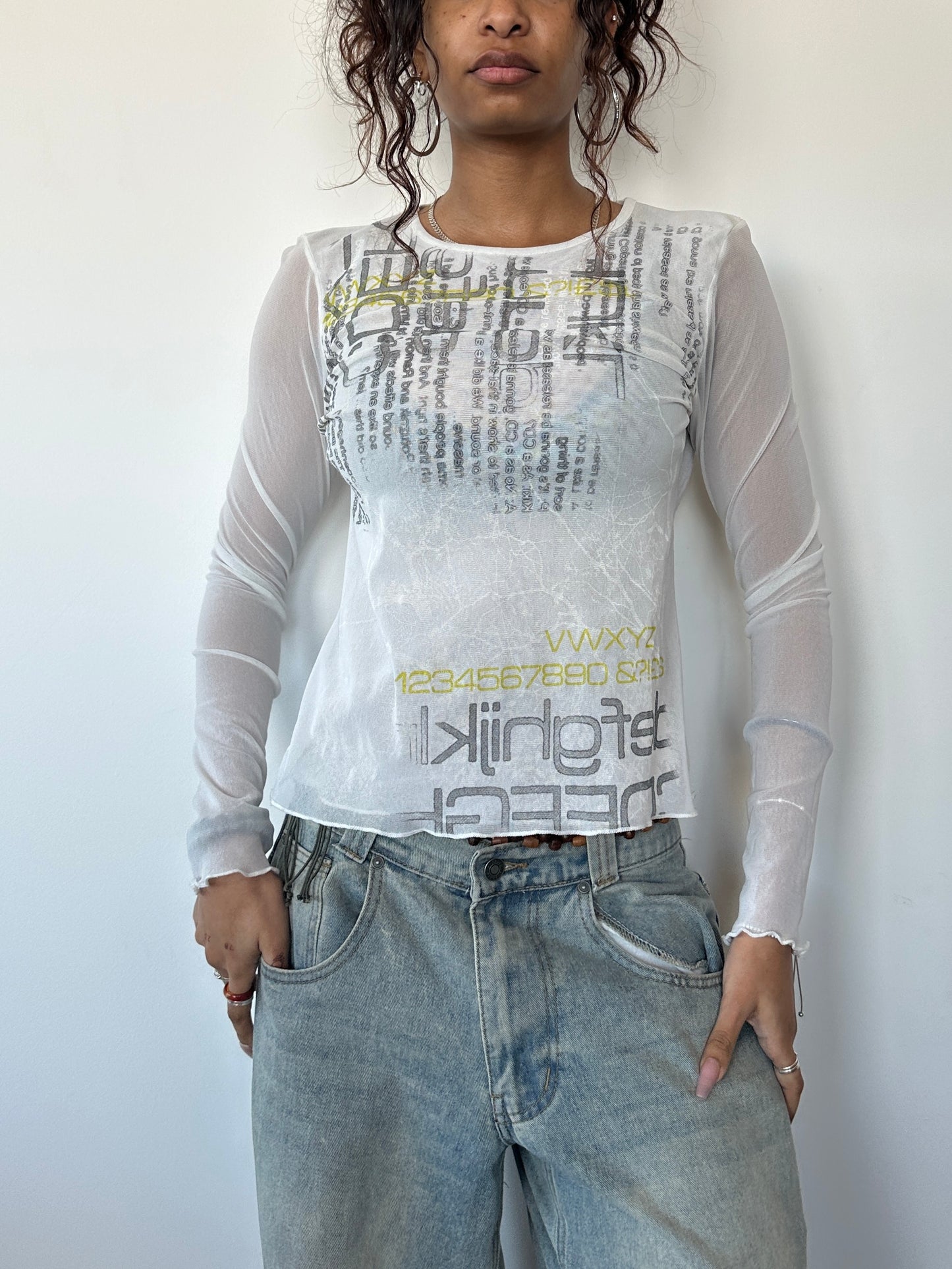 Cyber Mesh Long Sleeve ⋆ Size S/M