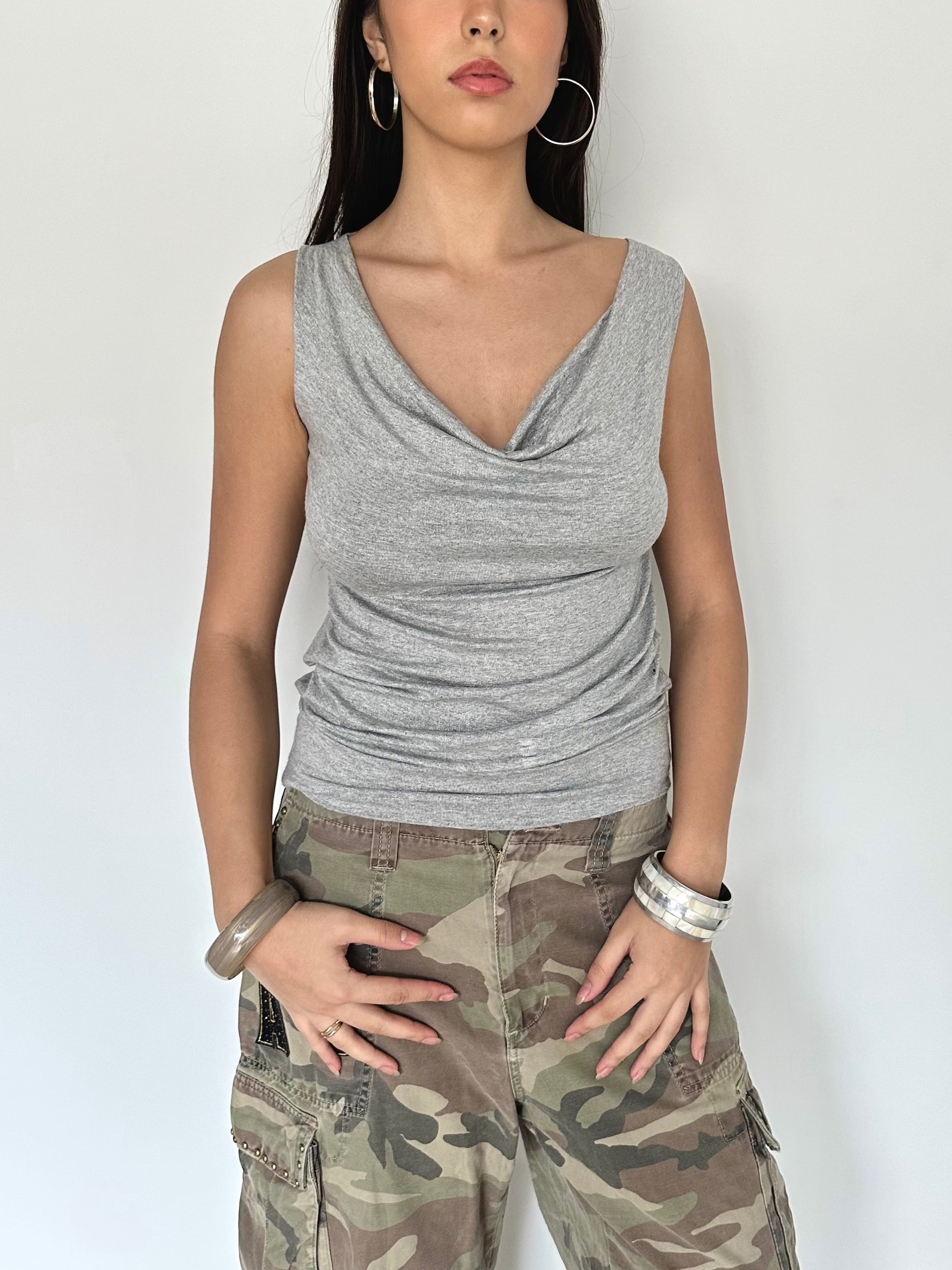 asymmetric slouch top — size s