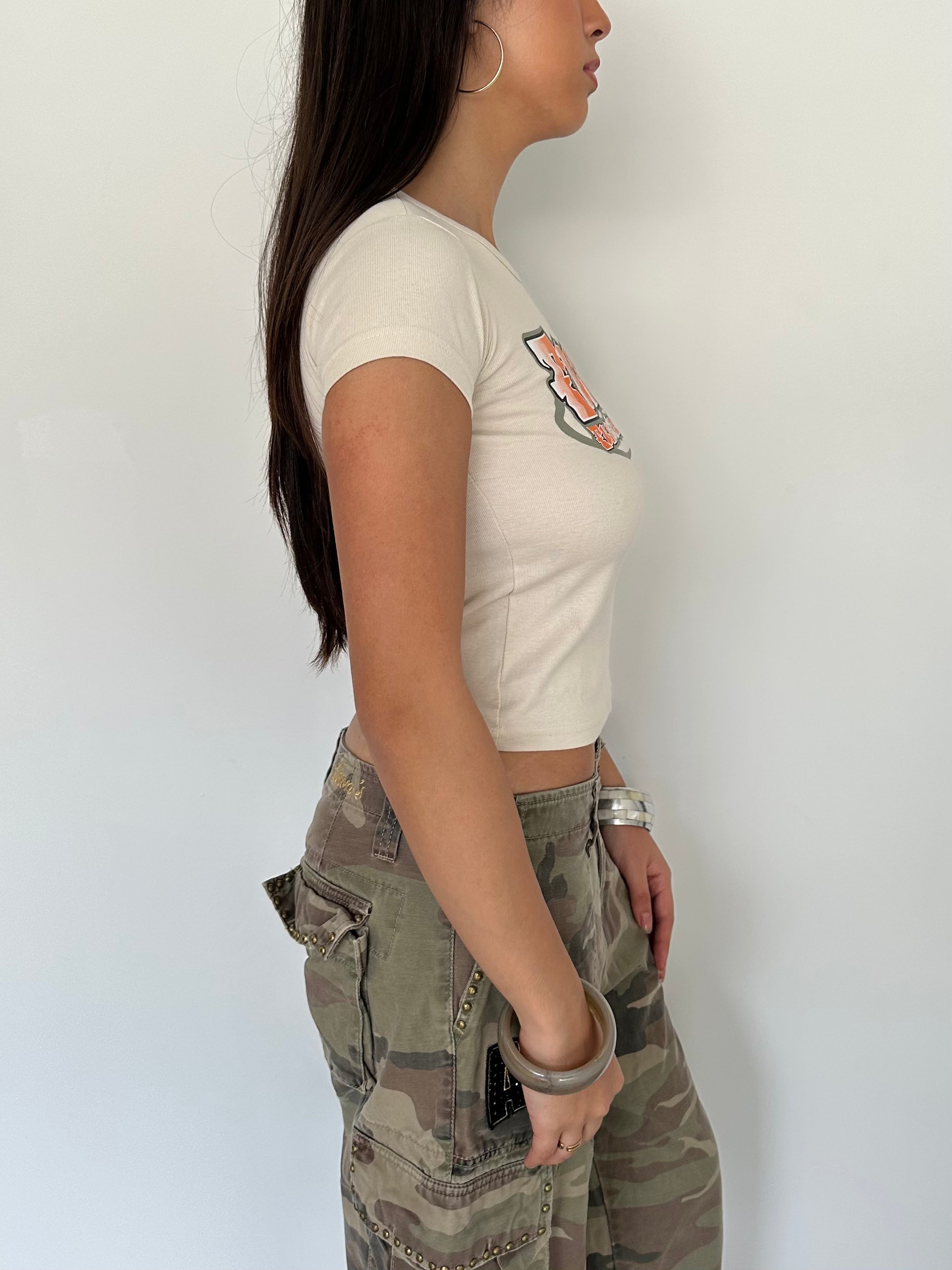 baby tee — size xs/s