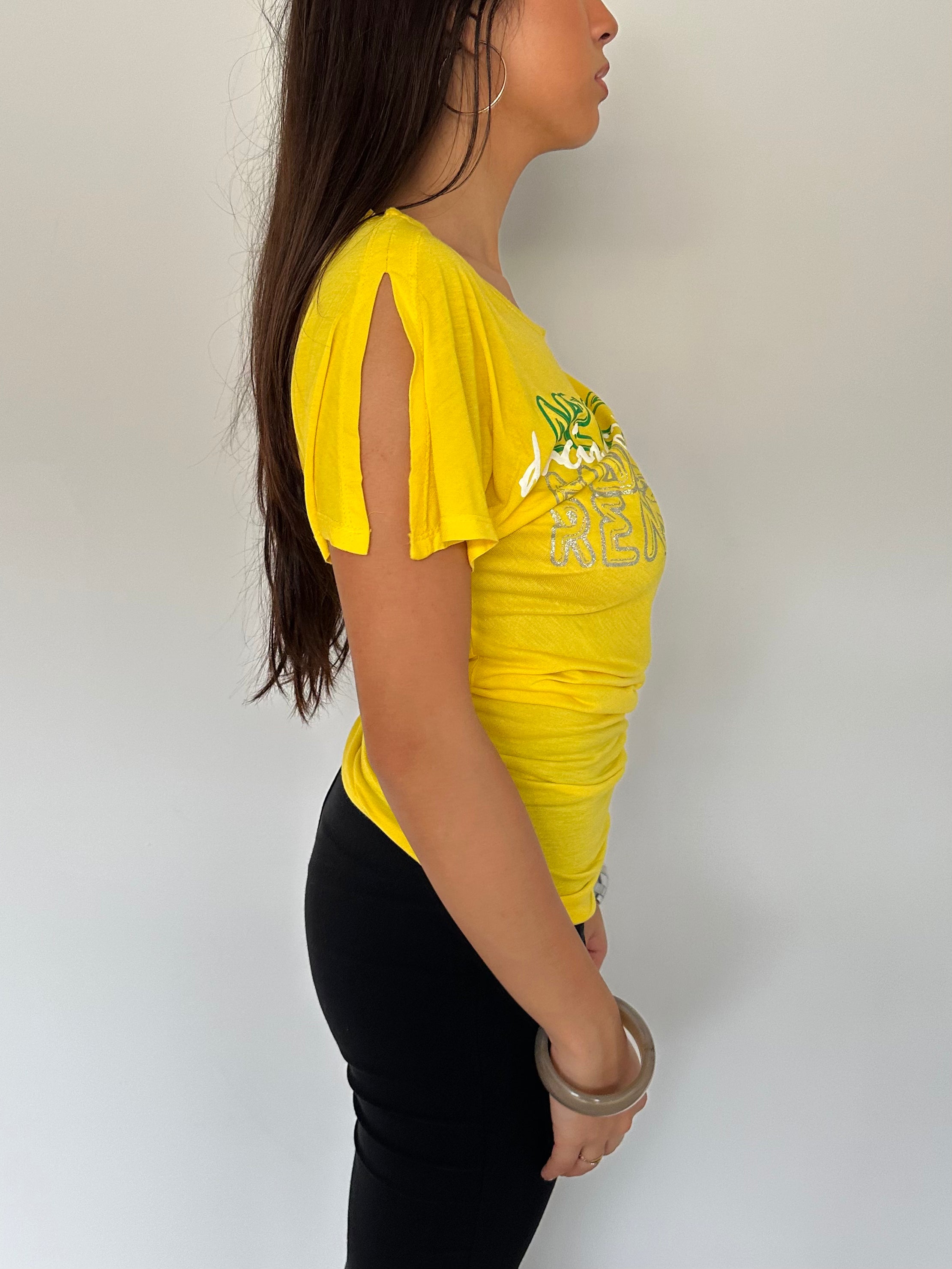 asymmetric slouchy top — size s