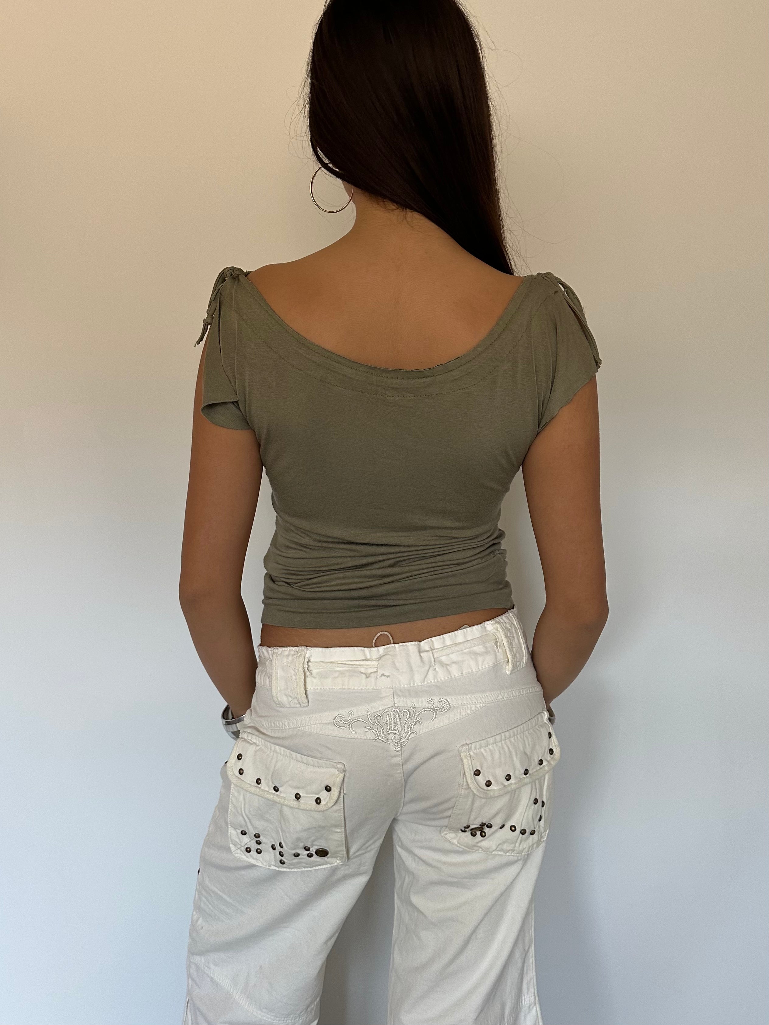 asymmetric slouch top — size xs/s