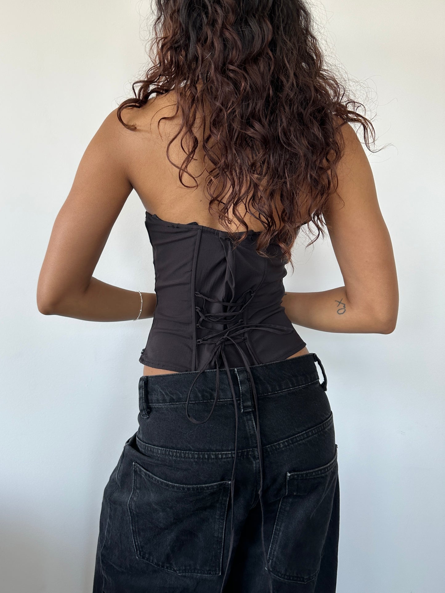 Embroidered Bustier Top ⋆ Size XS