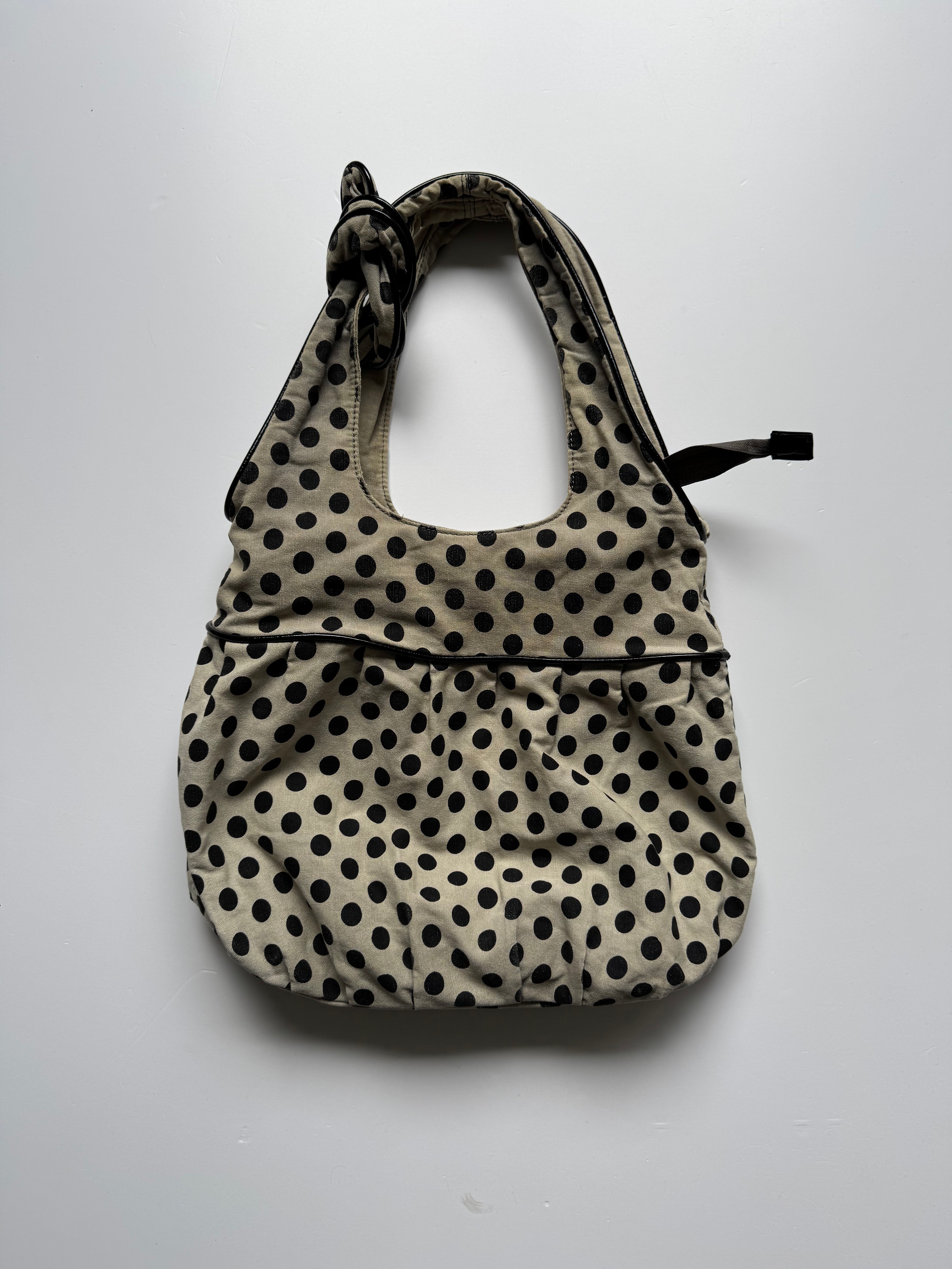 polka dot bag — one size