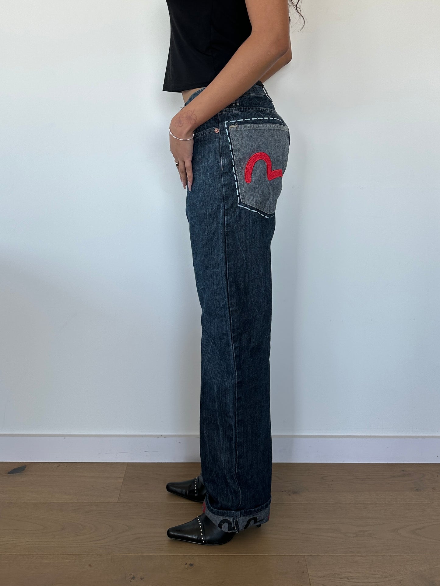 EVISU Baggy Jeans ⋆ Size XS/S