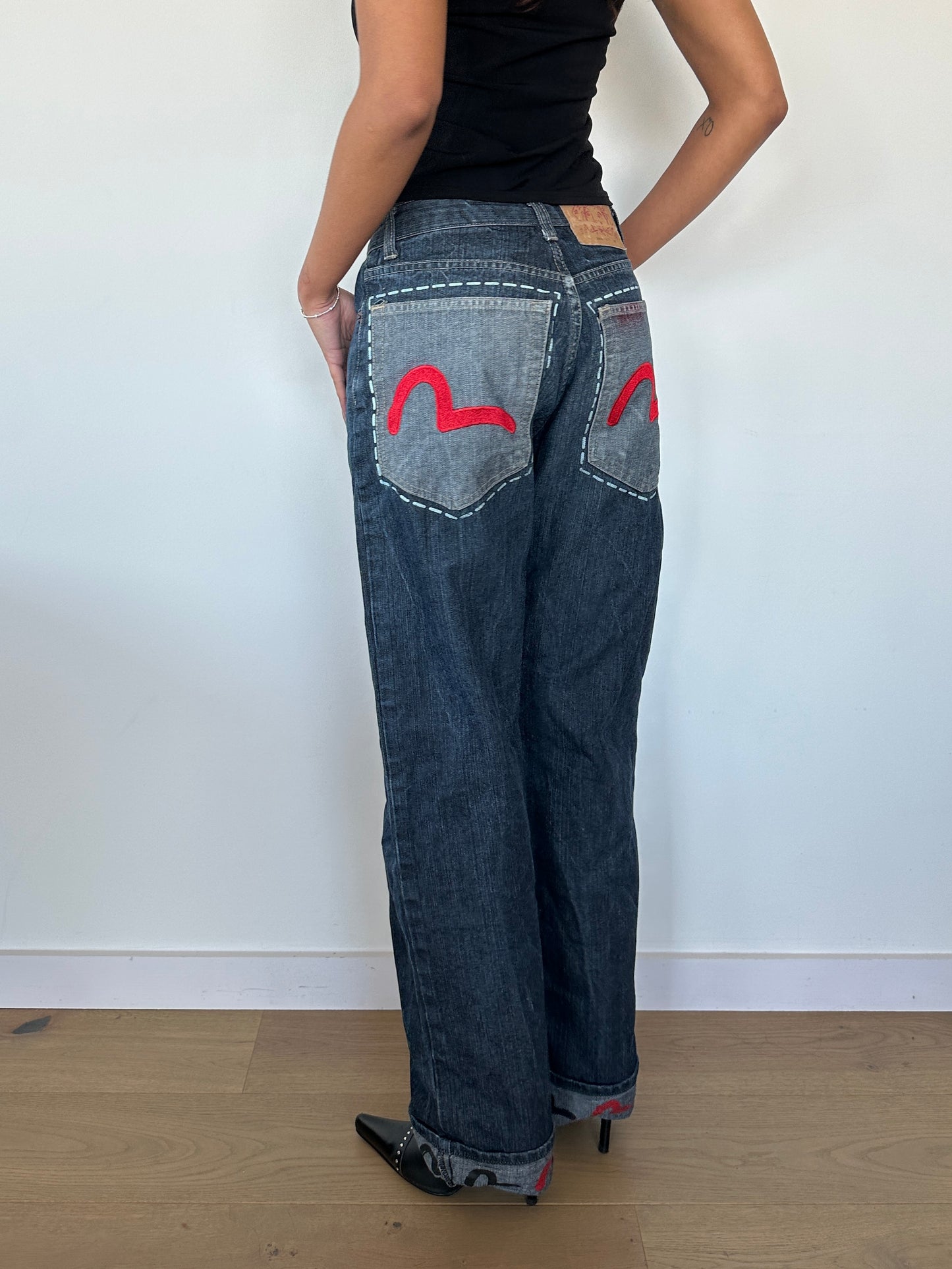 EVISU Baggy Jeans ⋆ Size XS/S