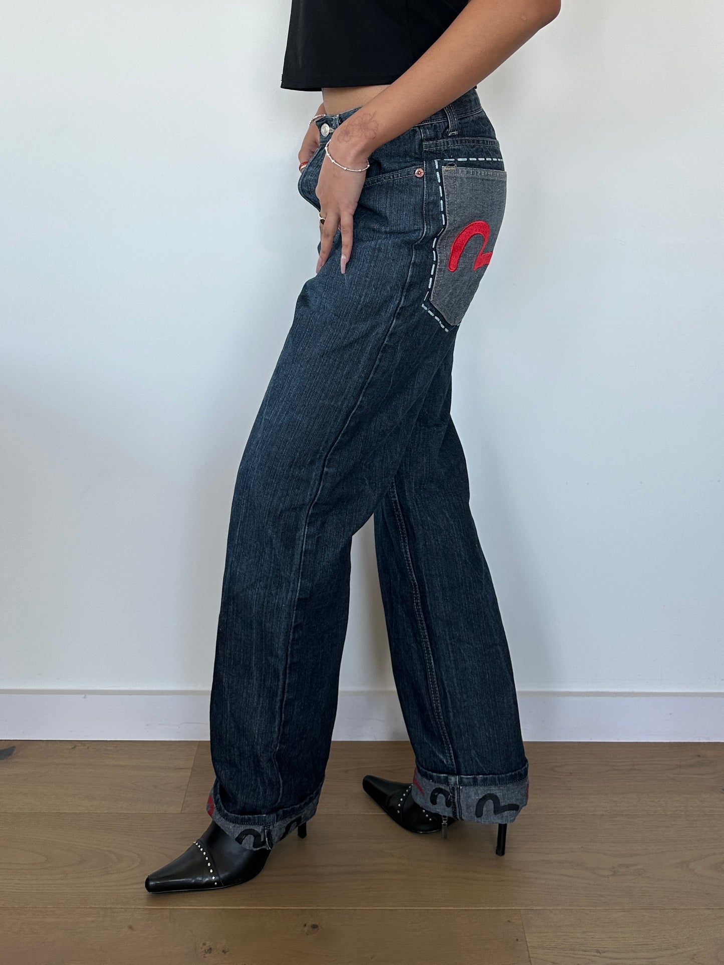EVISU Baggy Jeans ⋆ Size XS/S