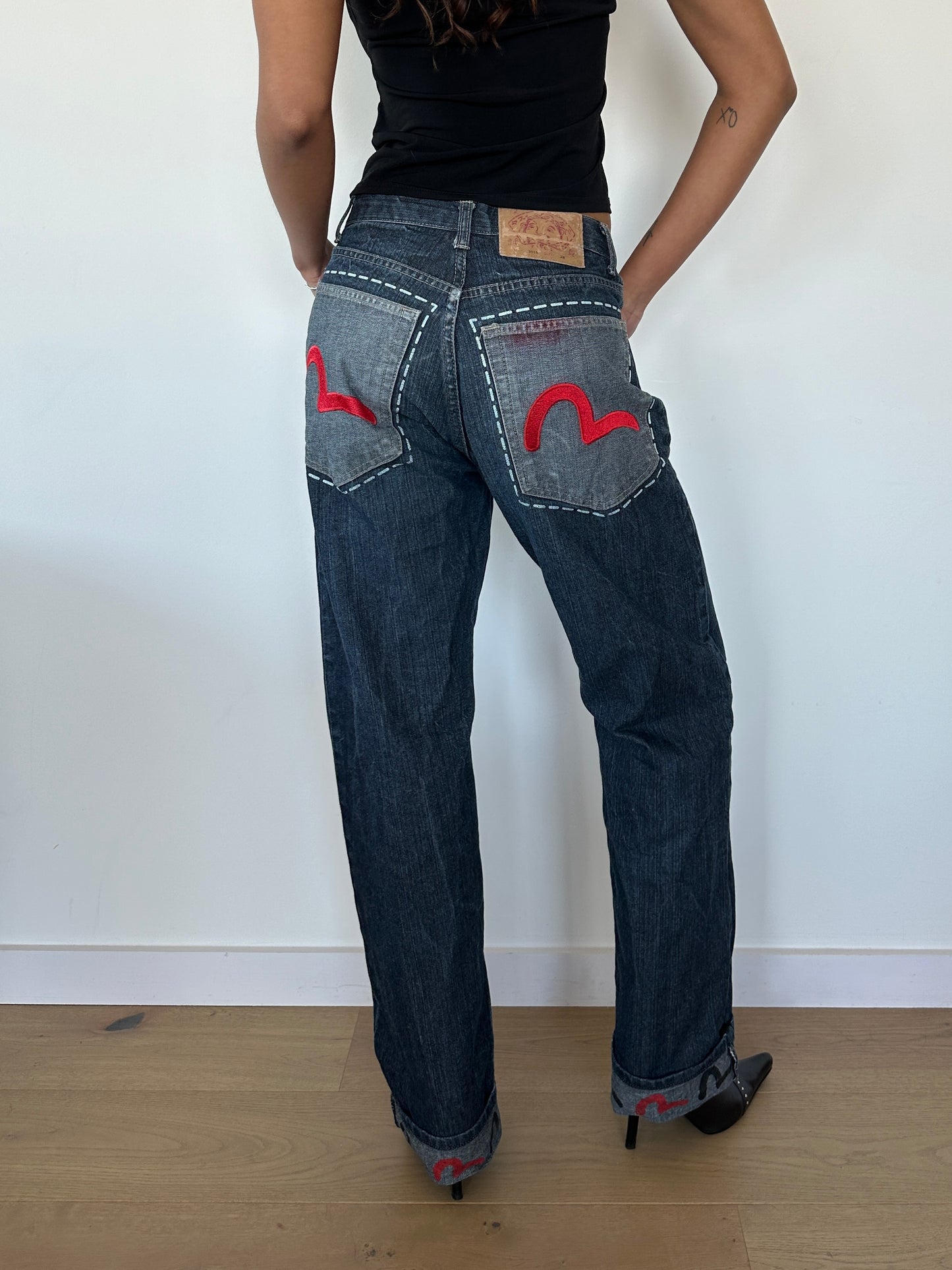 EVISU Baggy Jeans ⋆ Size XS/S