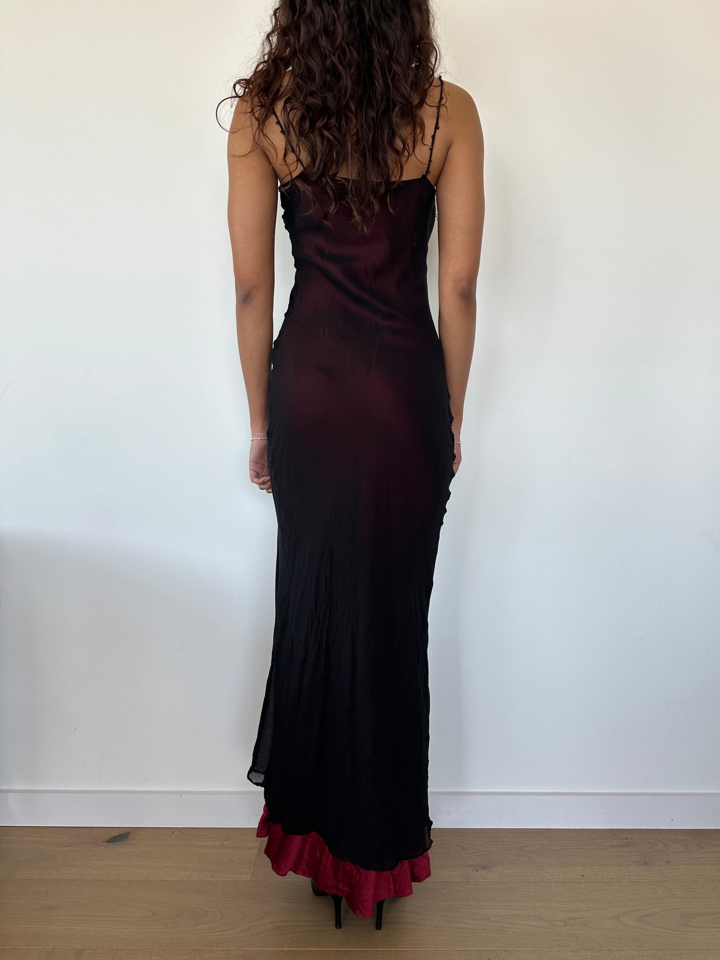 Cowl Neck Layered Dress ⋆ Size XS/S