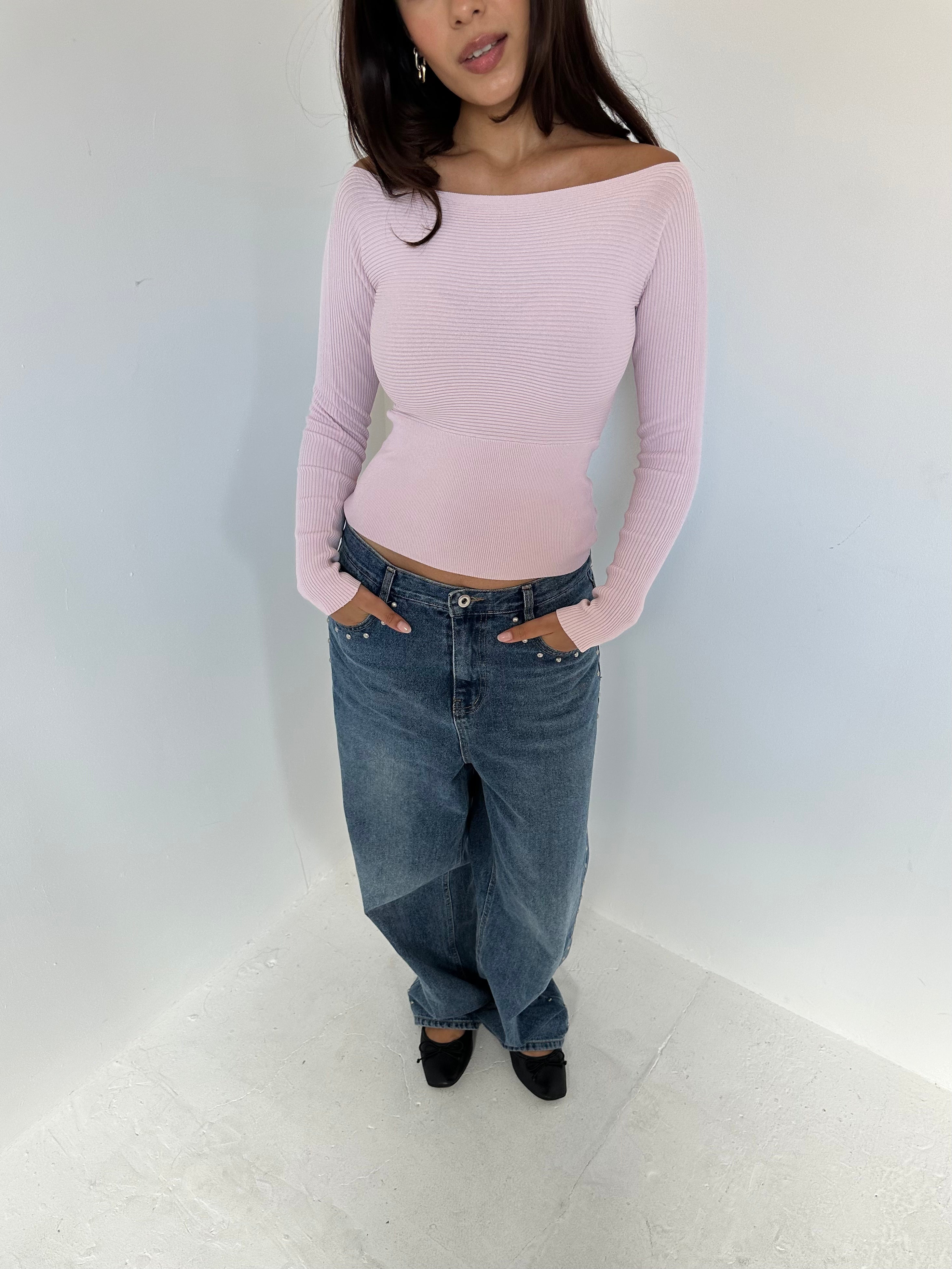 long sleeve top — size xs/s