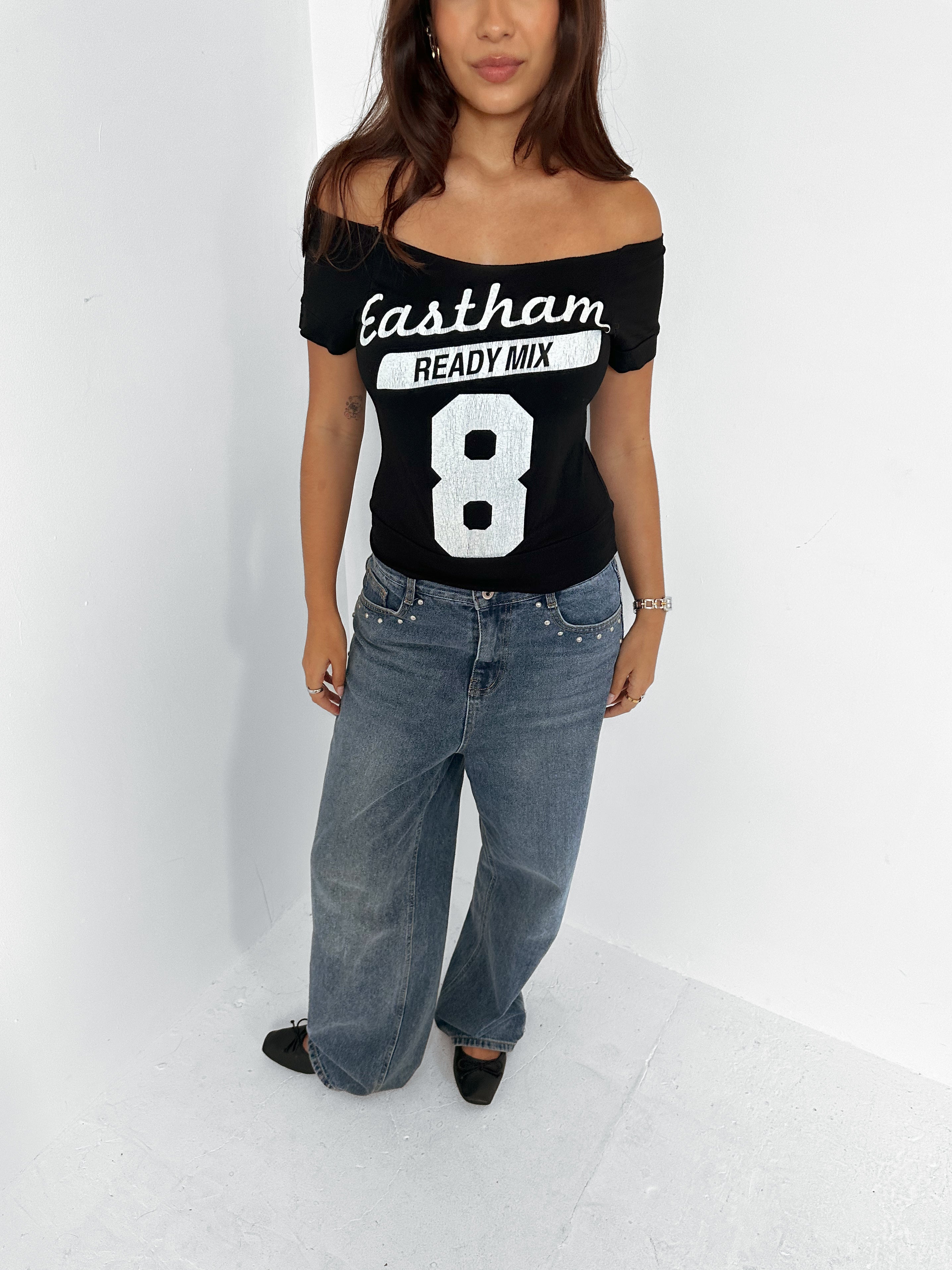 off shoulder top — size s