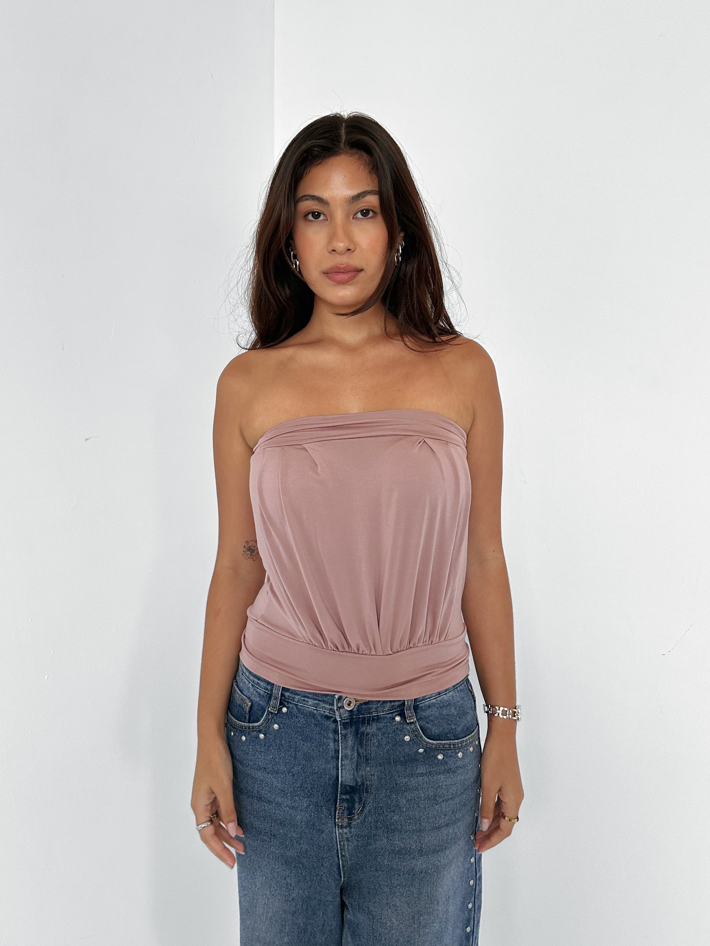 slinky bubble top — size xs/s