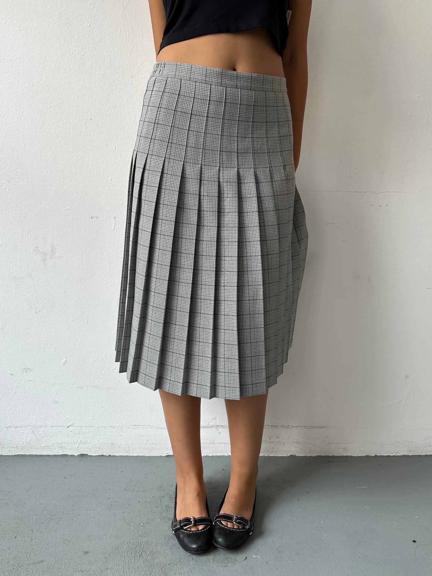 90's Pleated Skirt ∙ SIZE S