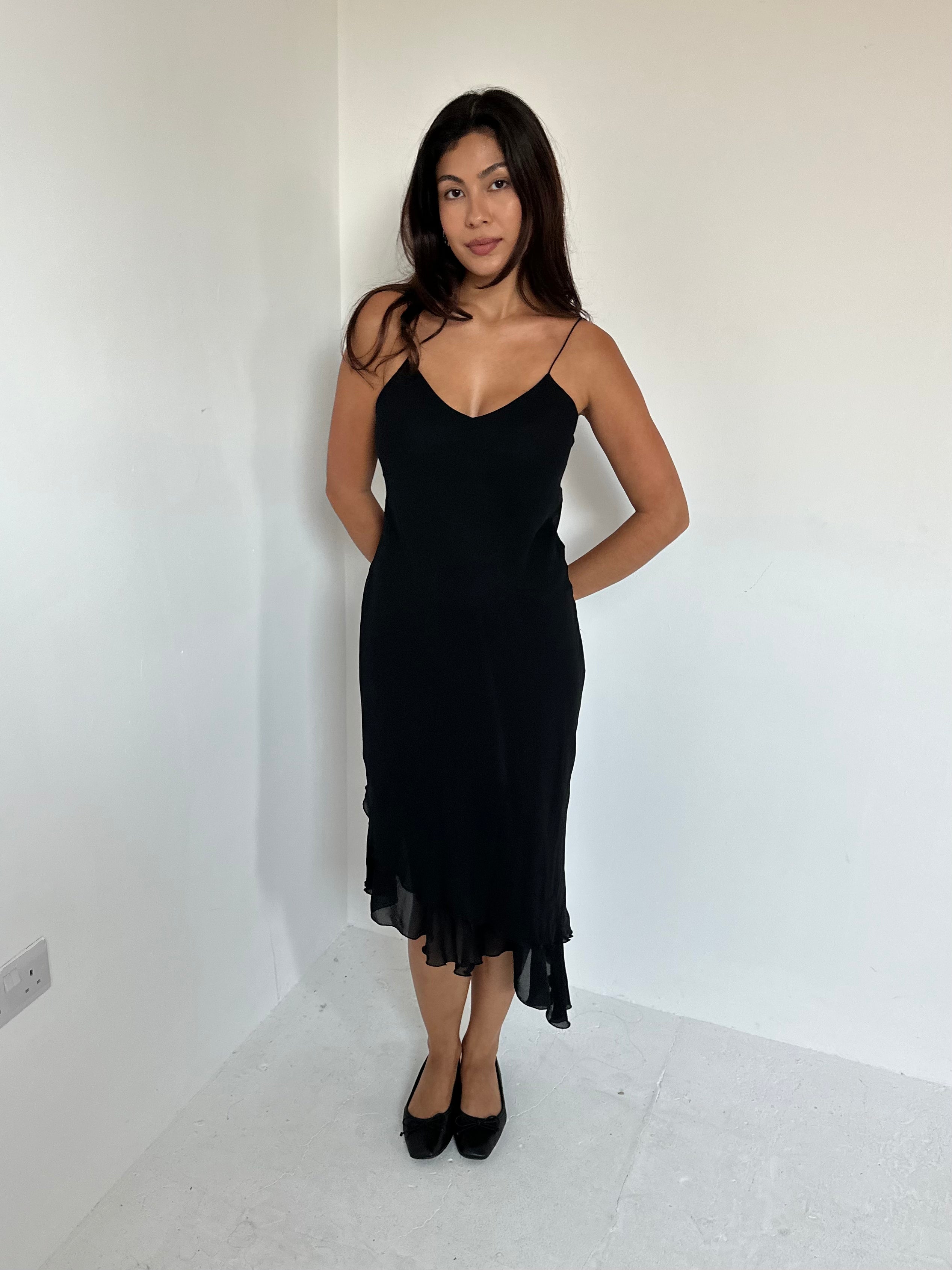 asymmetric dress — size s/m