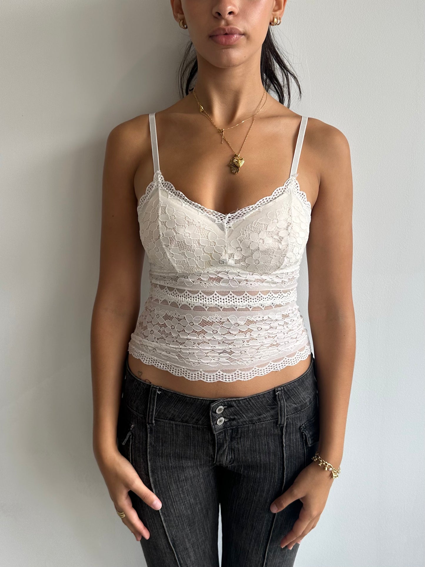 lace cami top ⋆ size xs