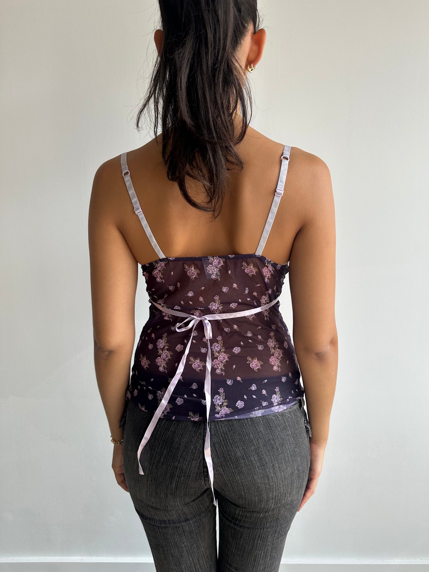 mesh cami top ⋆ size xs/s