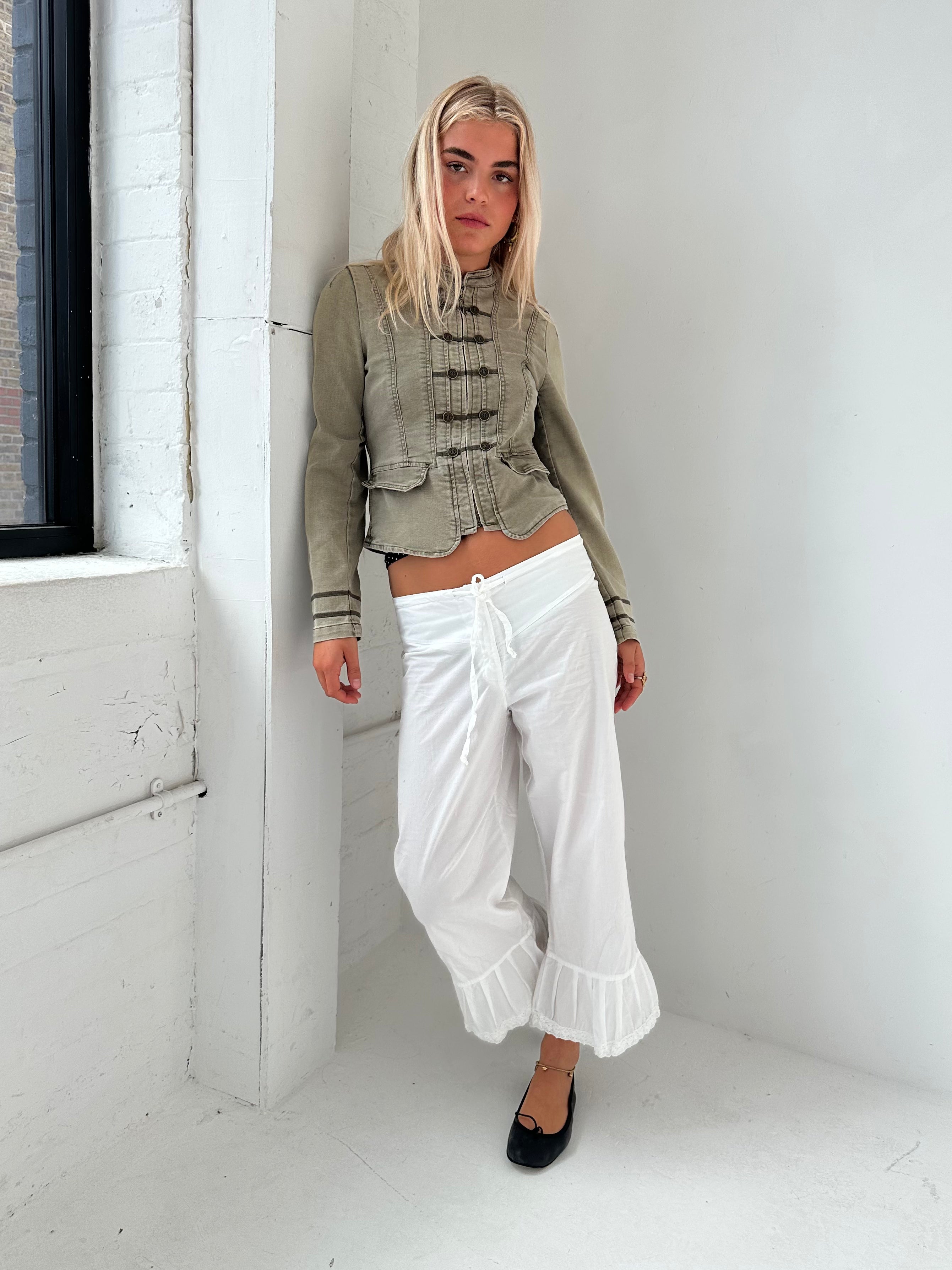 military jacket — size xs/s