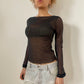 90's Mesh Top - Size S