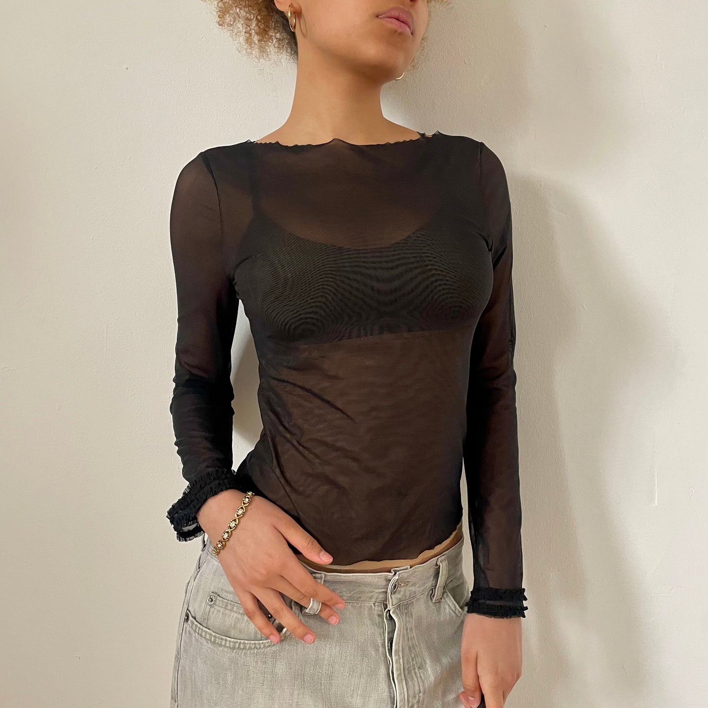 90's Mesh Top - Size S