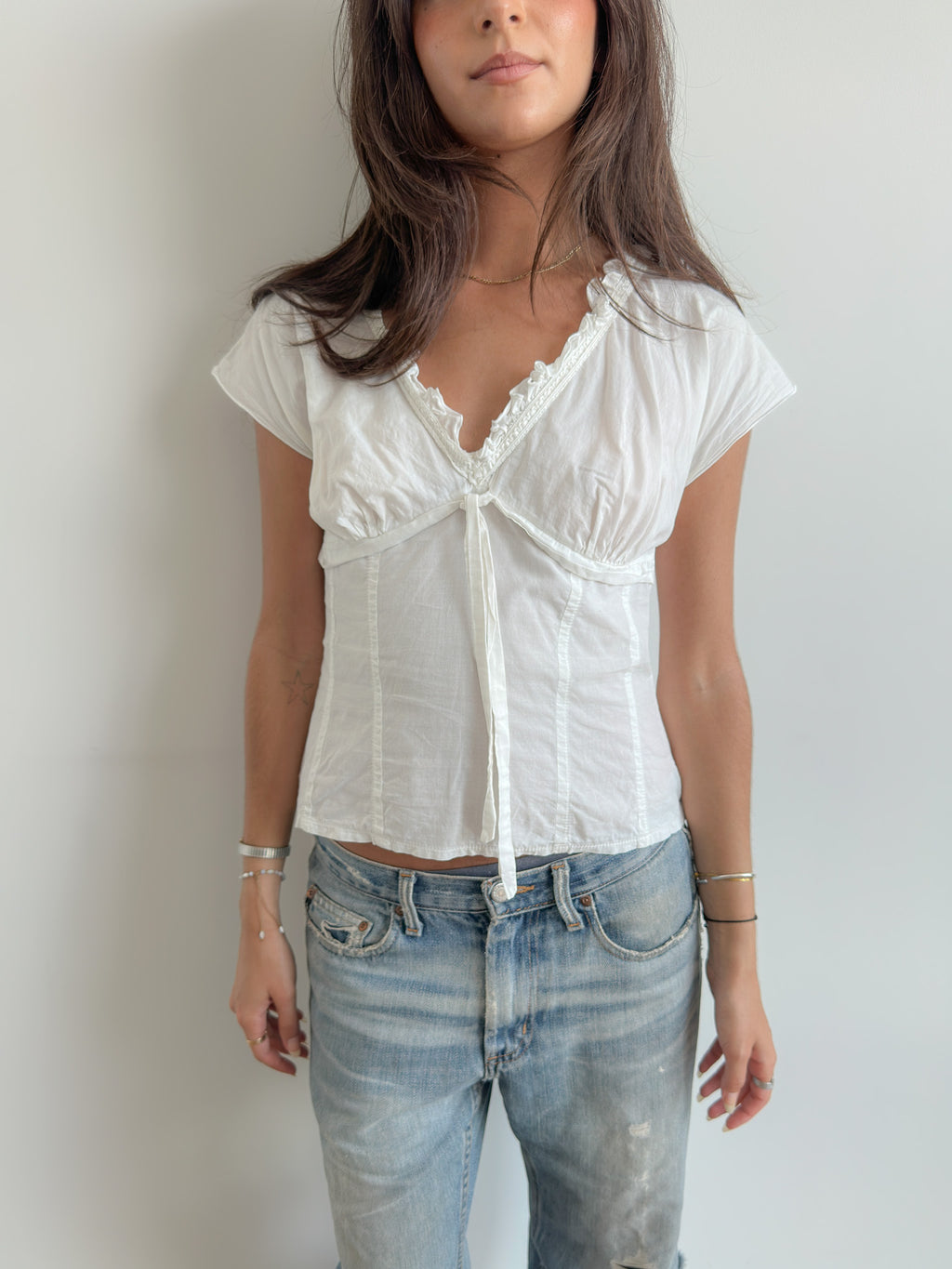 prairie blouse / size s-m