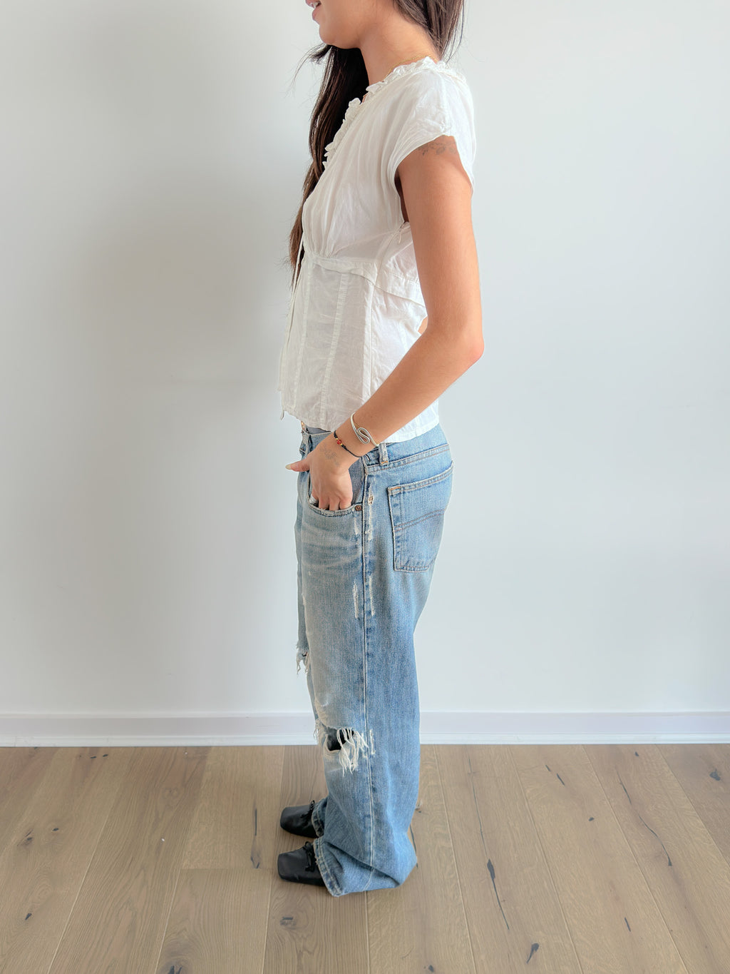 prairie blouse / size s-m