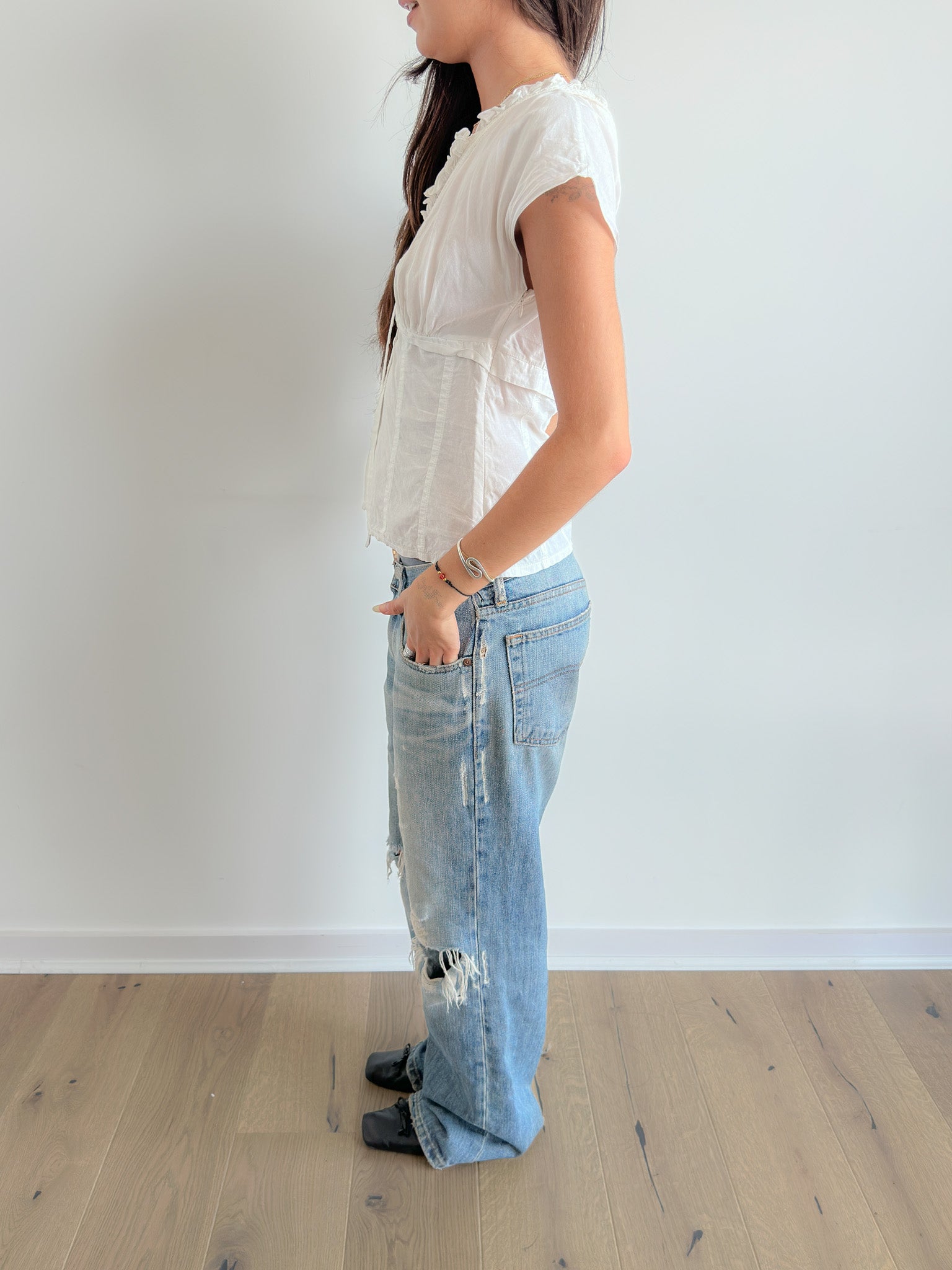 prairie blouse / size s-m