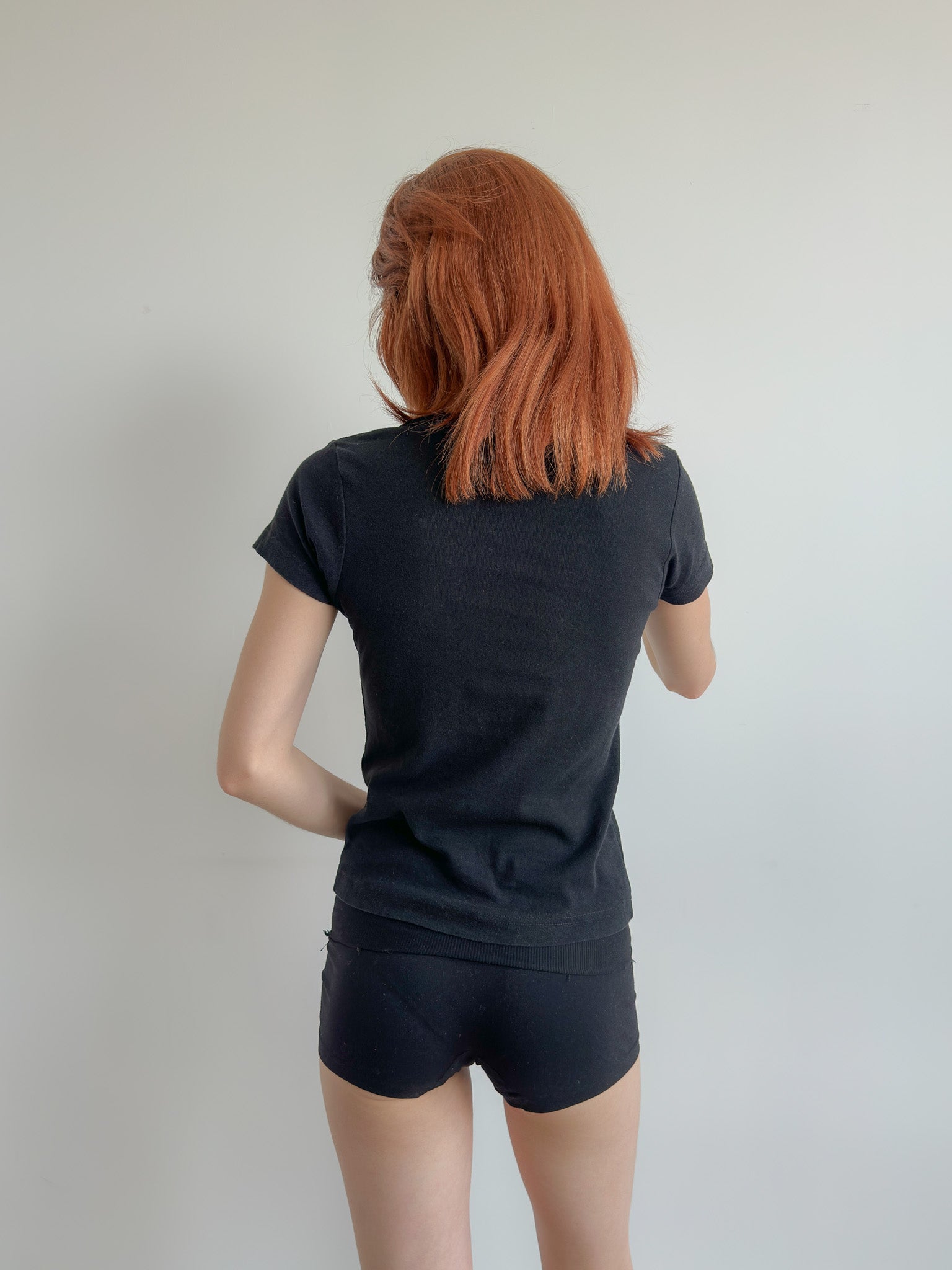 graphic baby tee / size s