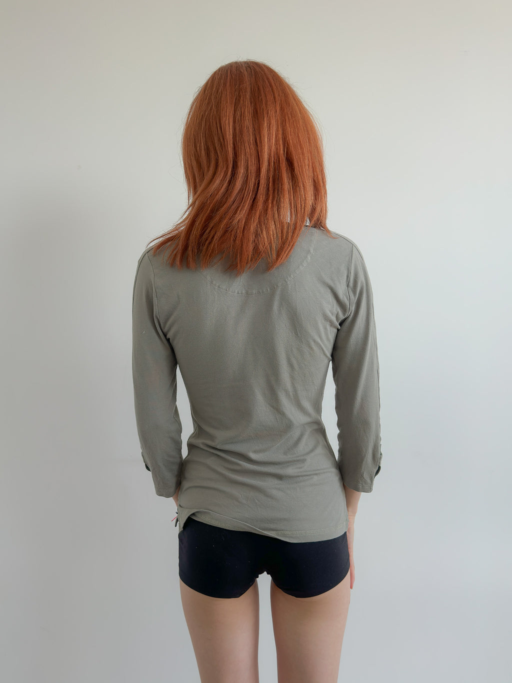 3/4 sleeve top / size m-l