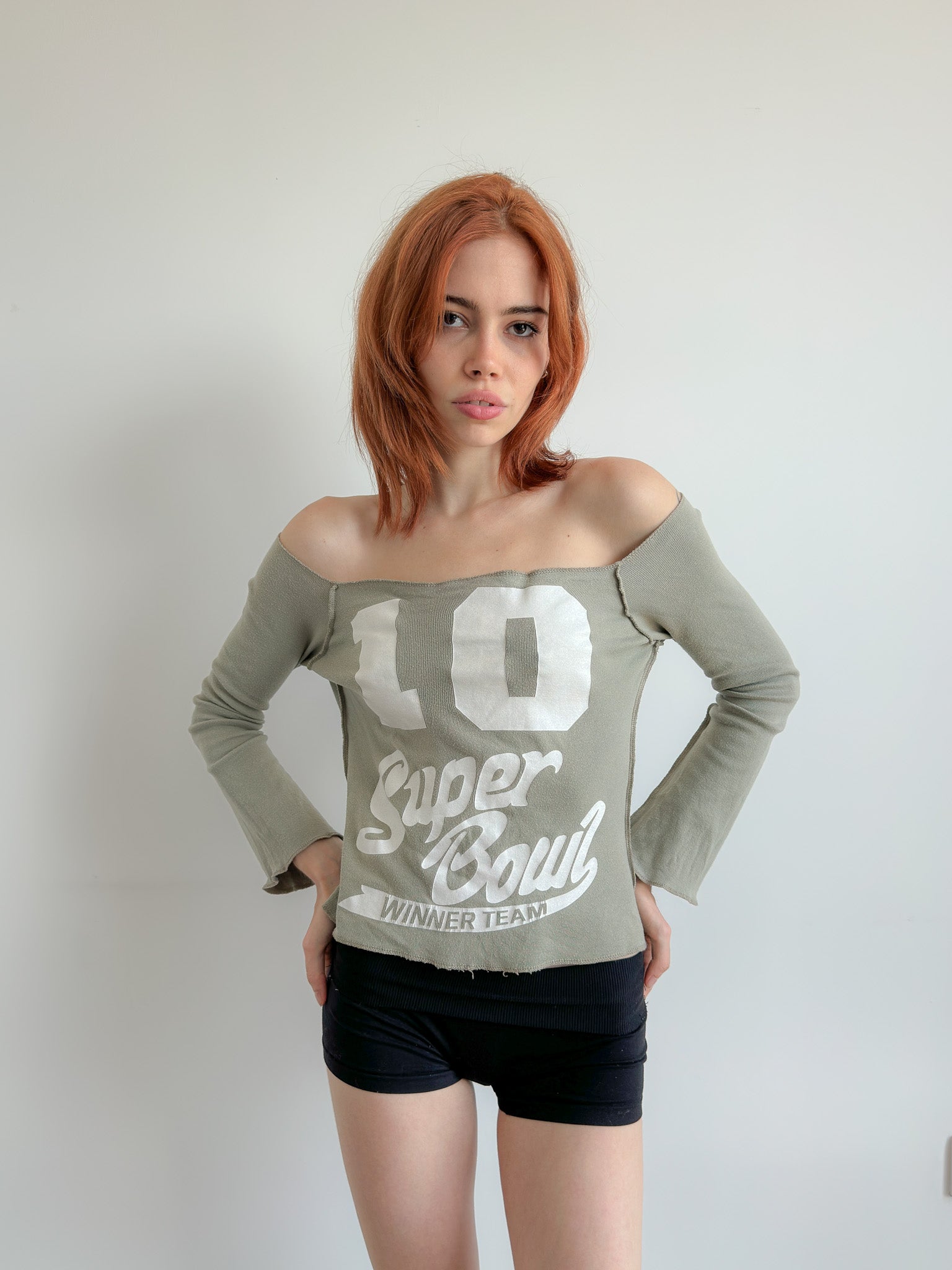 off shoulder top / size s