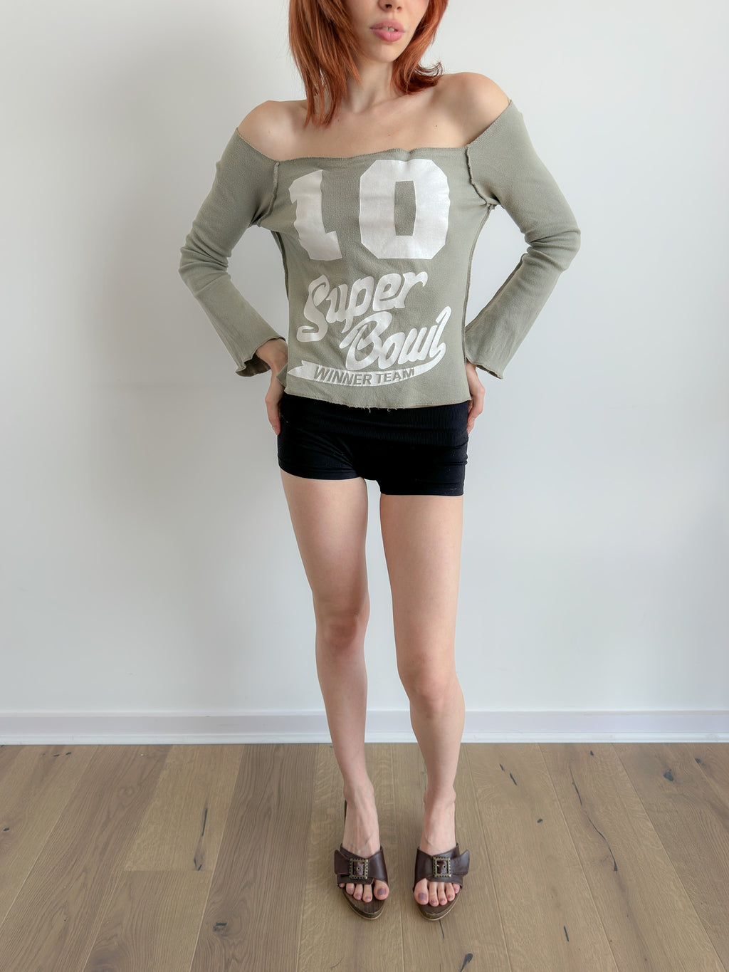 off shoulder top / size s
