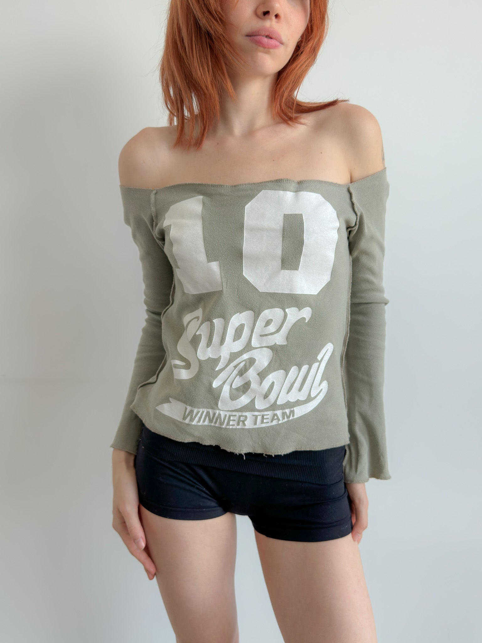 off shoulder top / size s