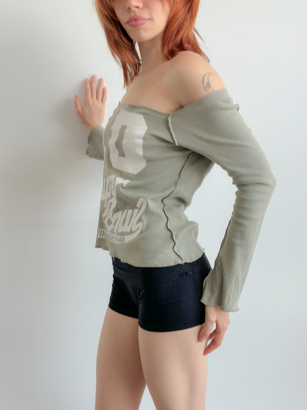 off shoulder top / size s
