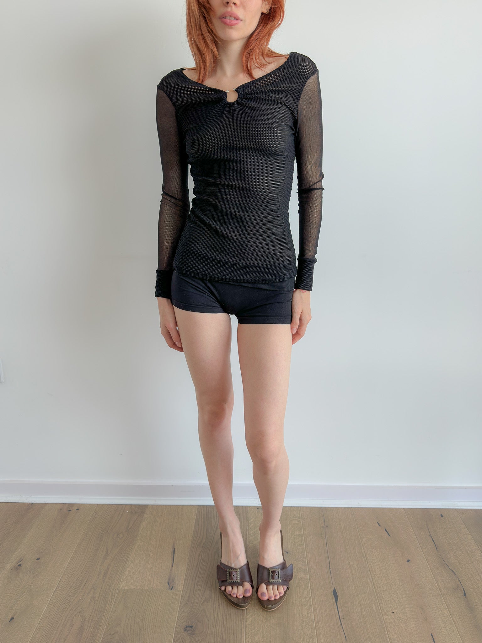 o-ring net top / size xs