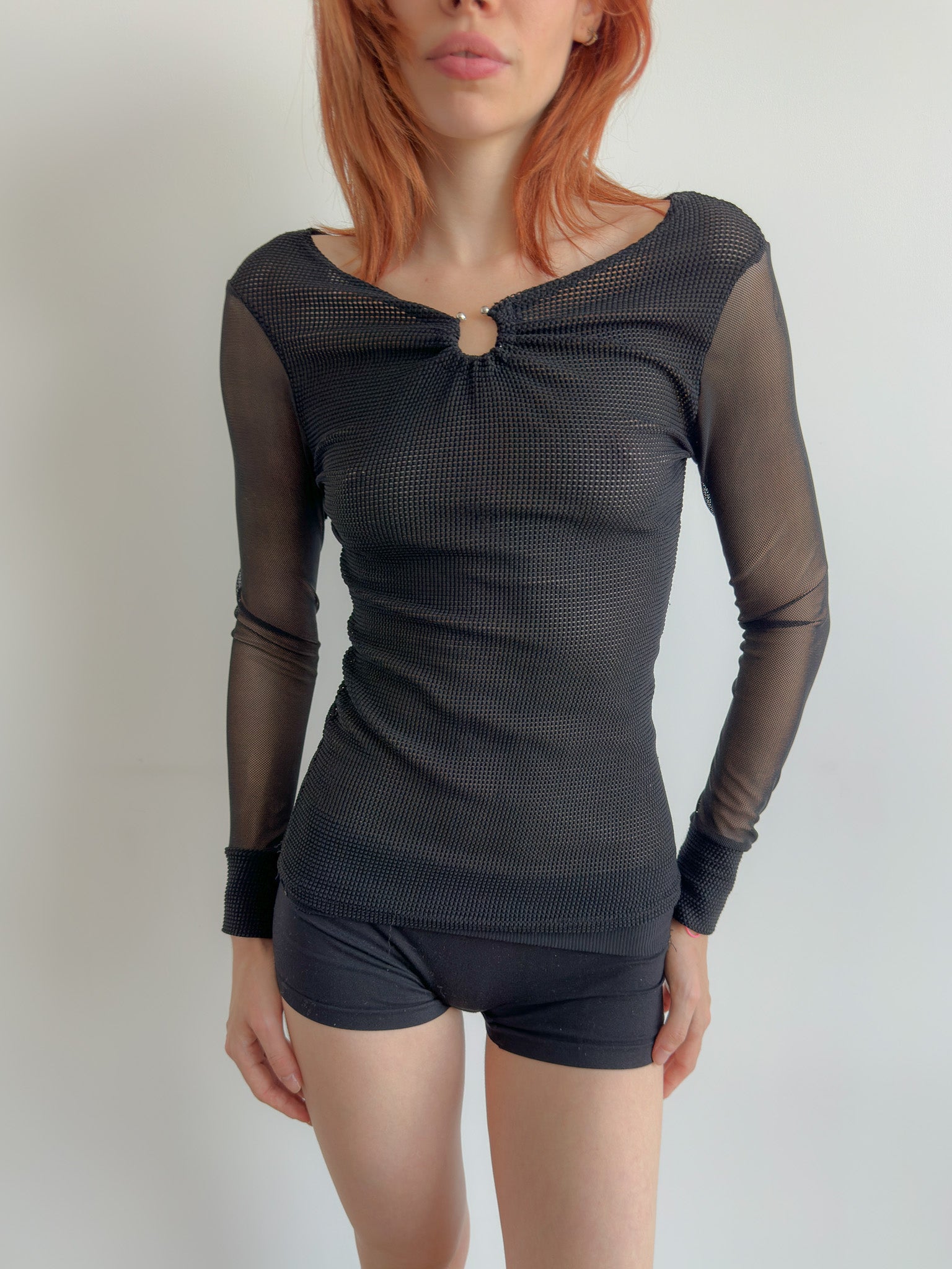 o-ring net top / size xs