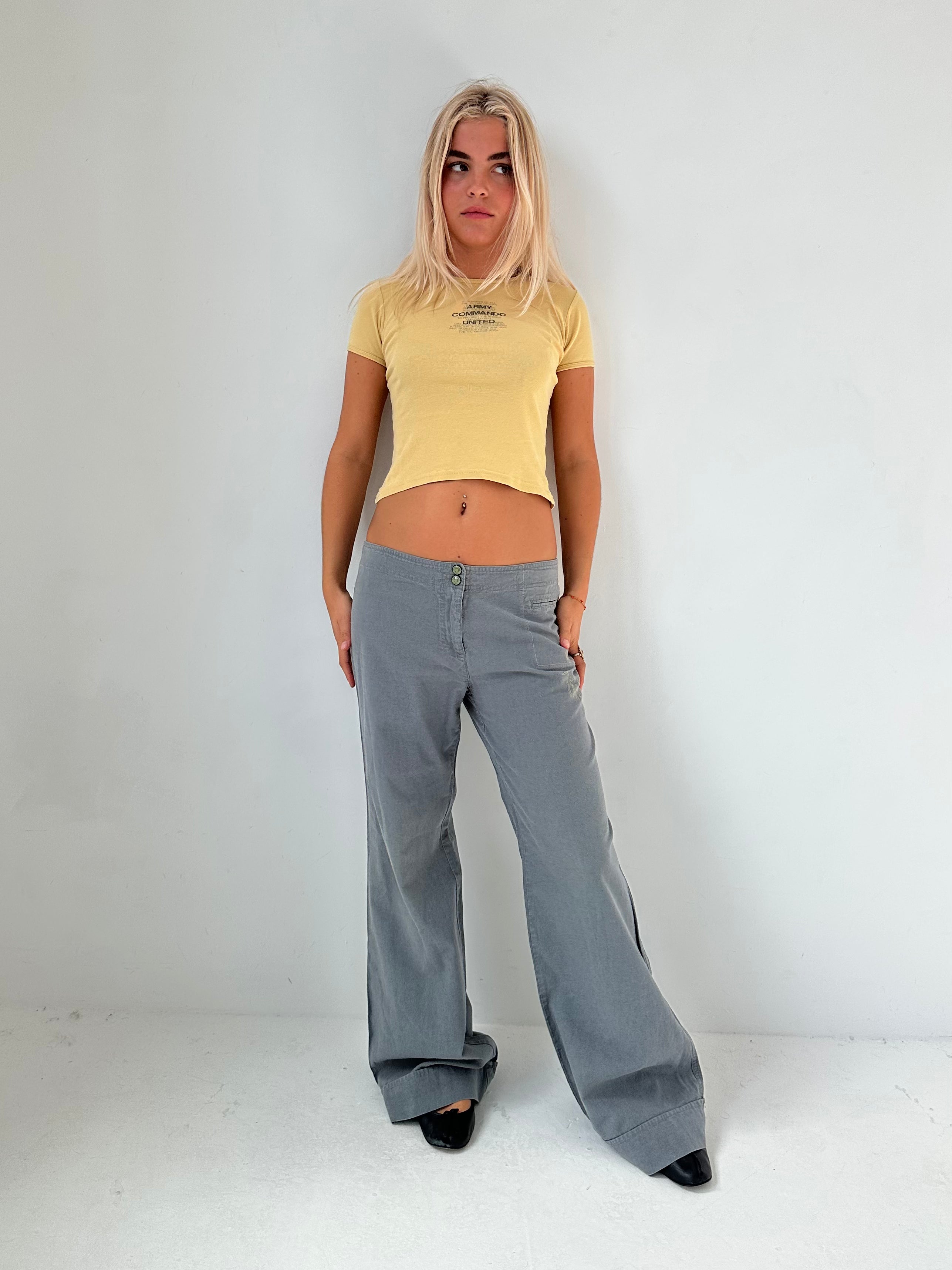 cop copine trousers — size s