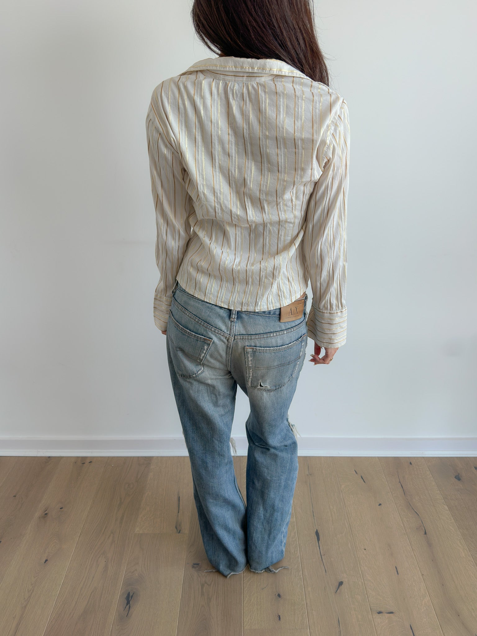 button up shirt / size s