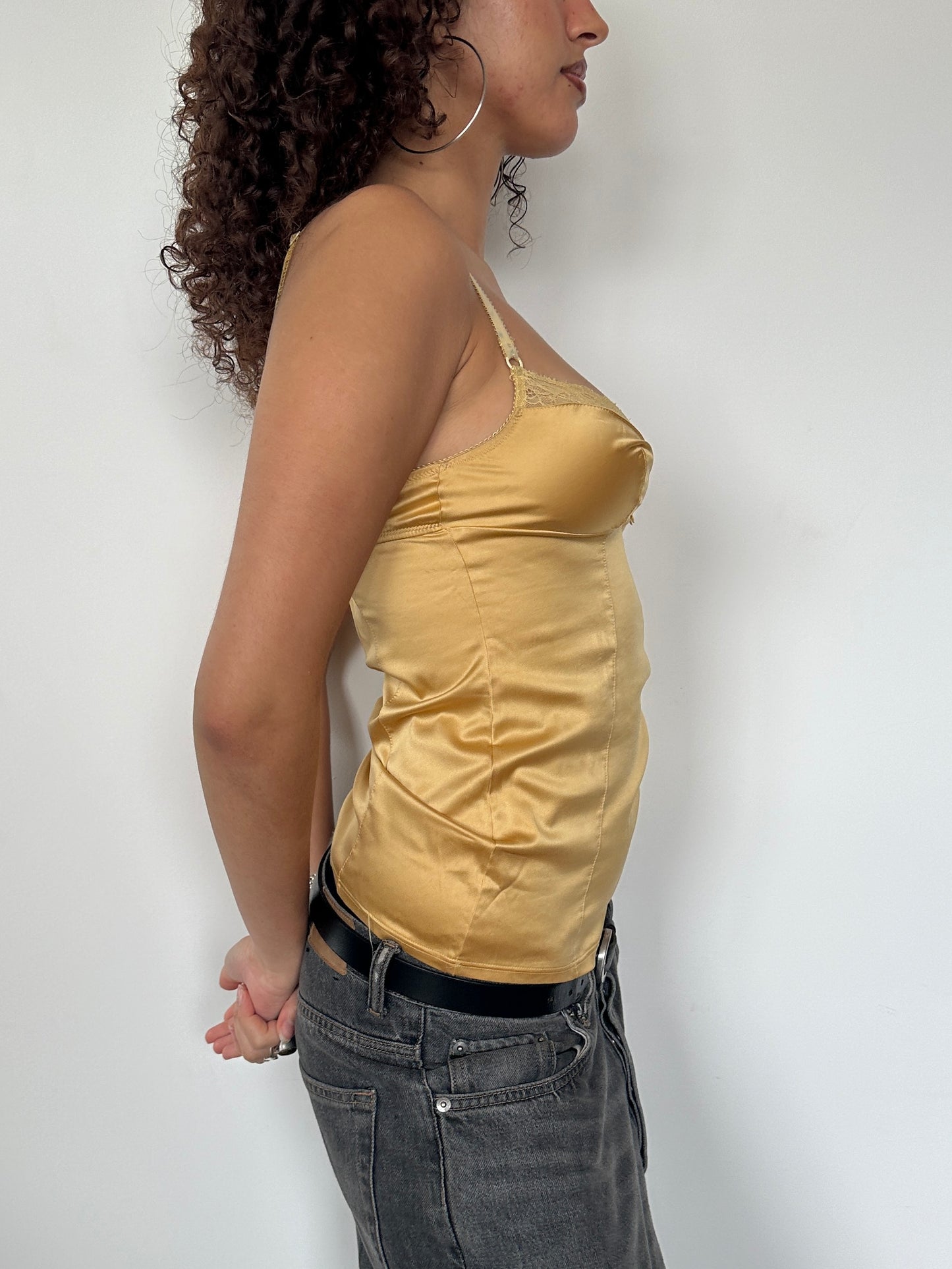 D&G Yellow Cami · Size S