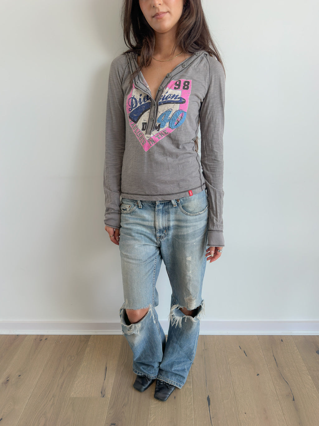 hooded top / size s