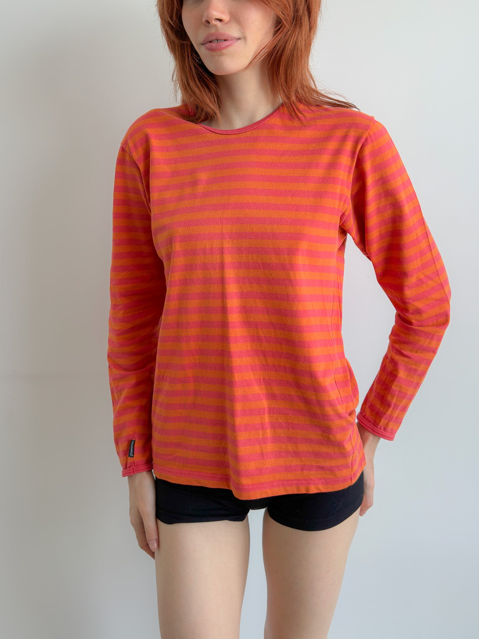 stripe long sleeve / size s-m