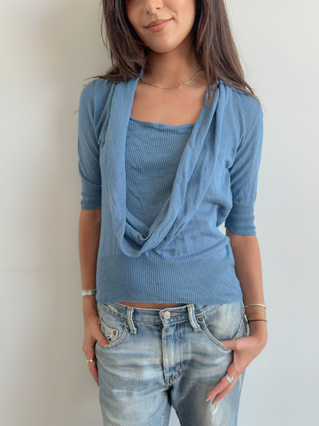 slouchy knit / size s