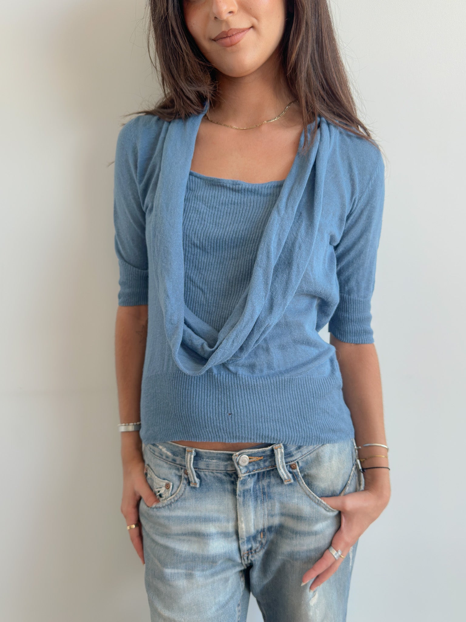 slouchy knit / size s