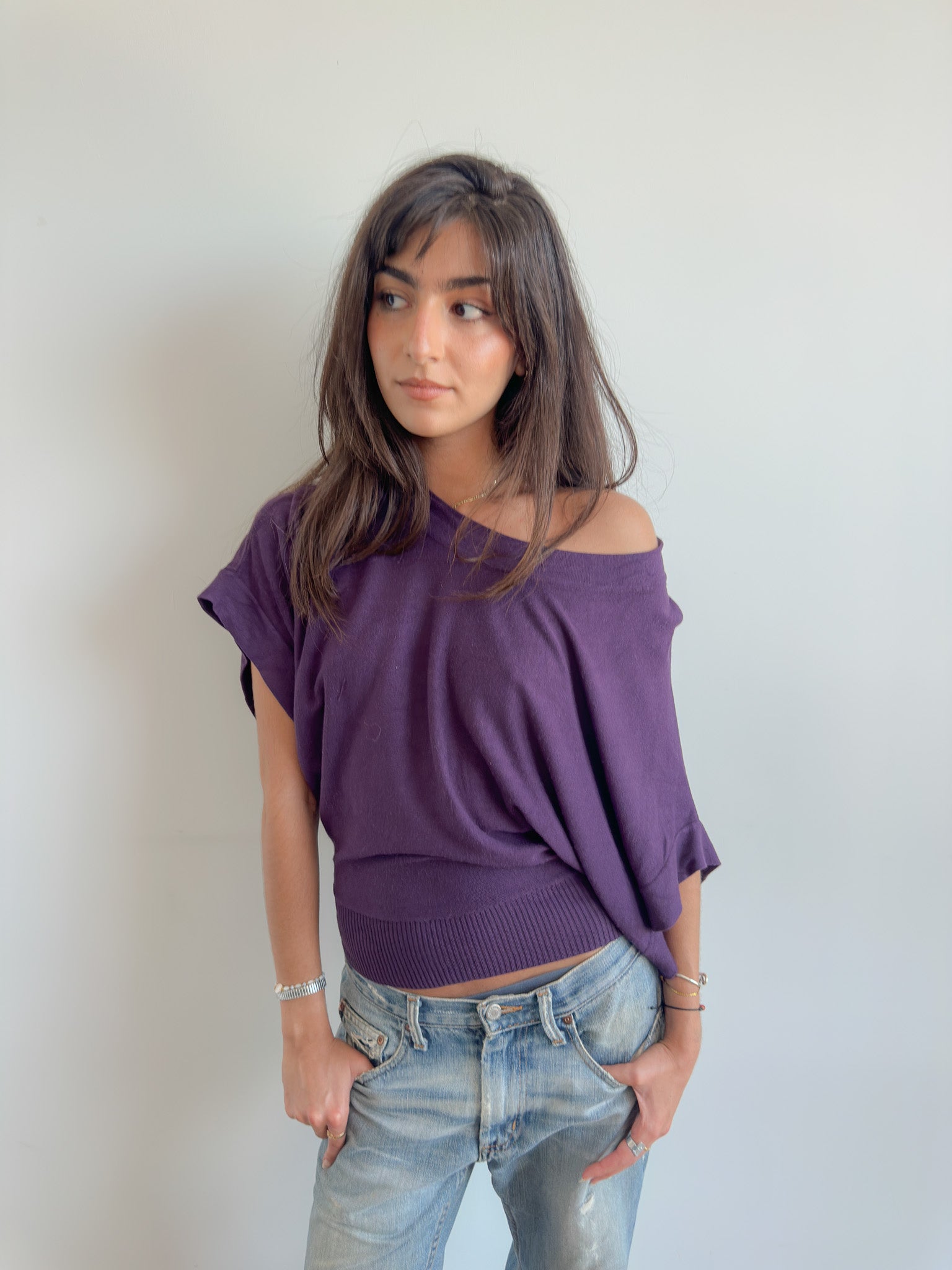 slouchy knit / size s