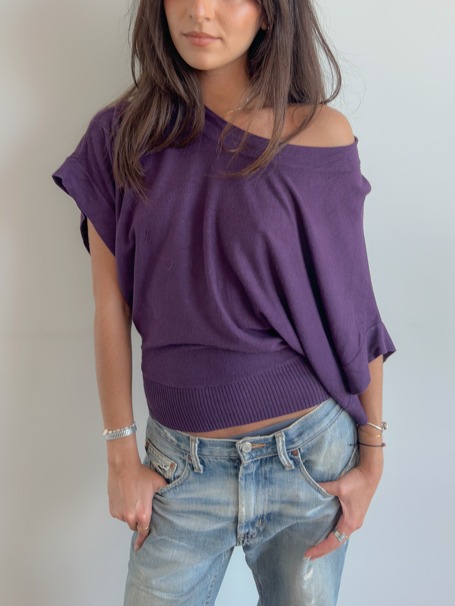 slouchy knit / size s