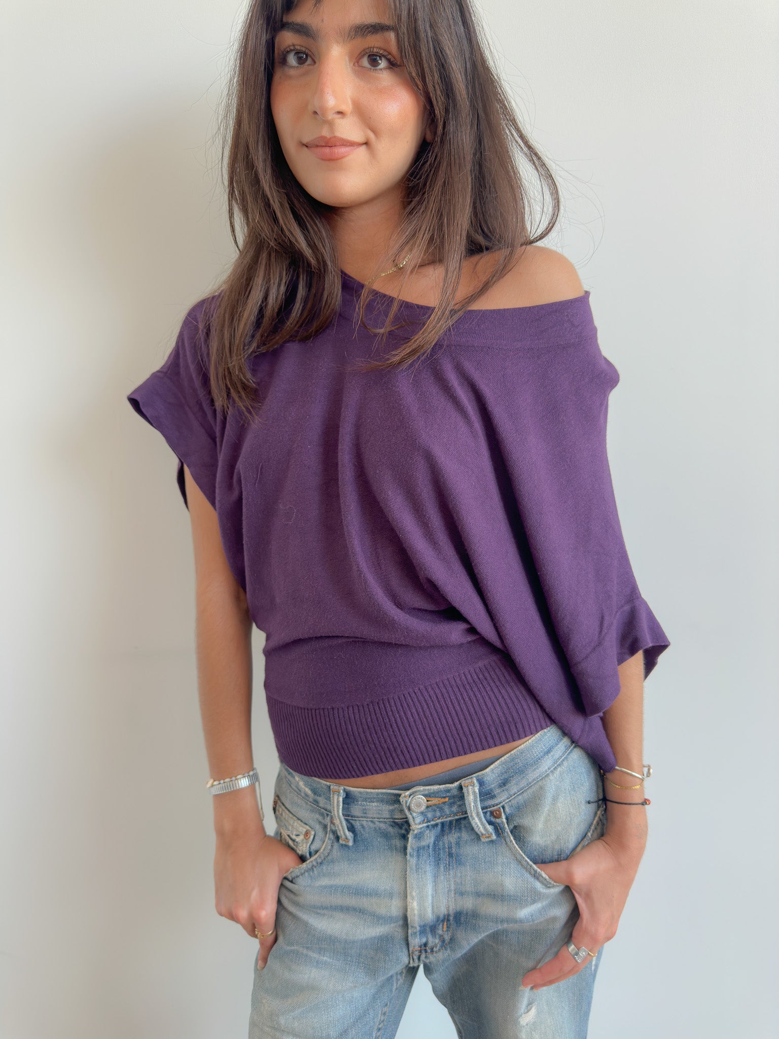 slouchy knit / size s