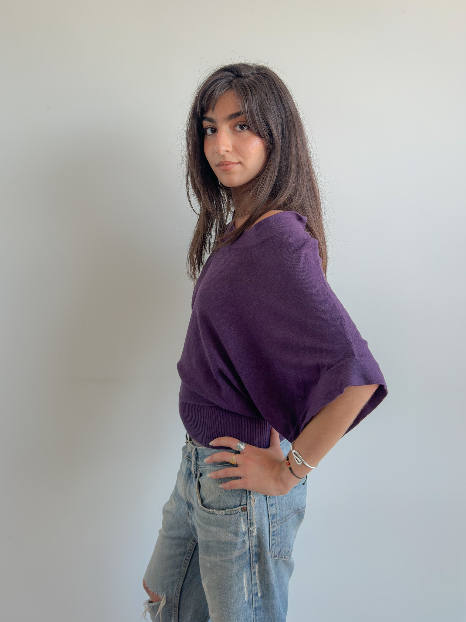 slouchy knit / size s